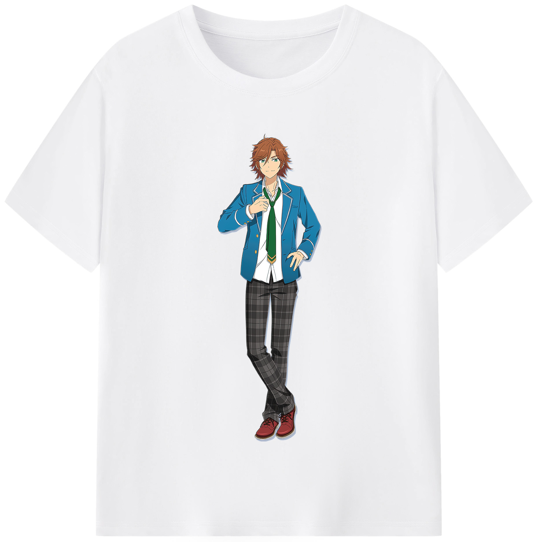 （画像用） あんさんぶるスターズ! Ensemble Stars 綿100％半袖Tシャツ（フロントプリント）