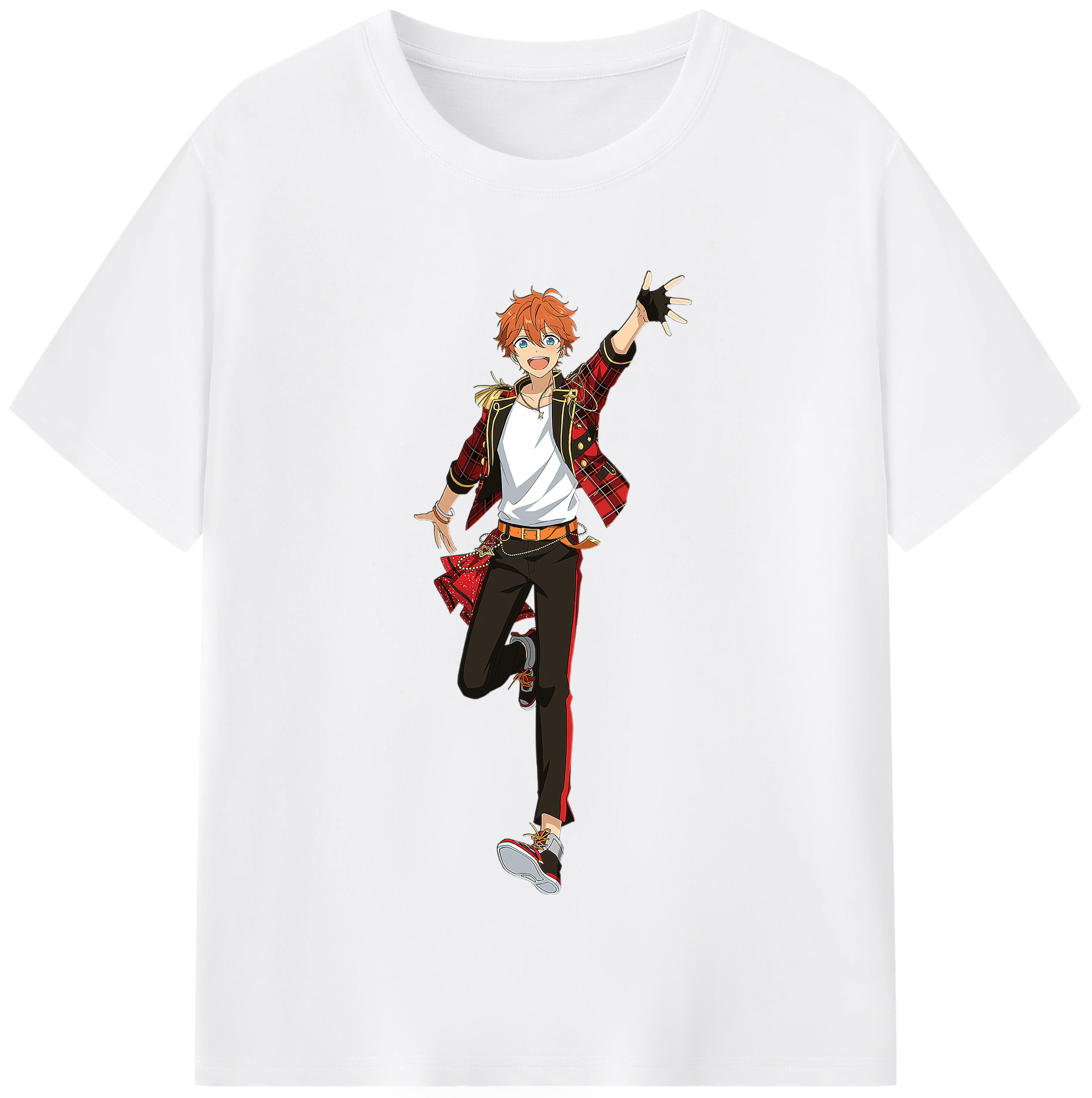 （画像用） あんさんぶるスターズ! Ensemble Stars 綿100％半袖Tシャツ（フロントプリント）