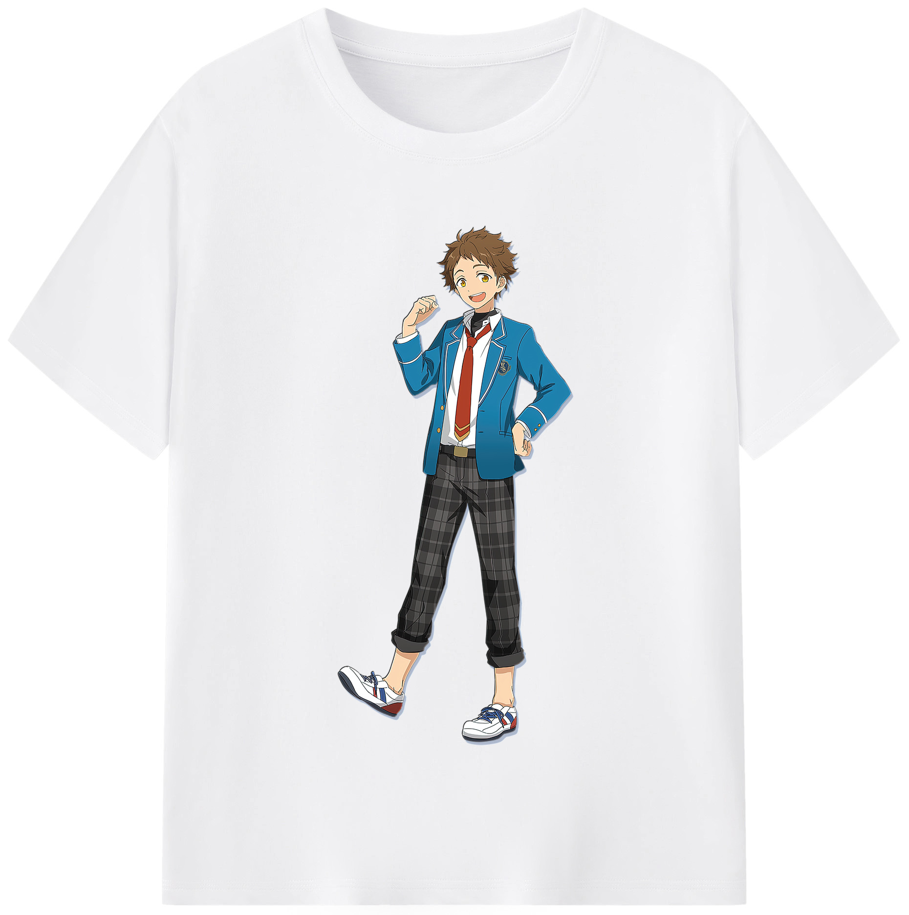（画像用） あんさんぶるスターズ! Ensemble Stars 綿100％半袖Tシャツ（フロントプリント）