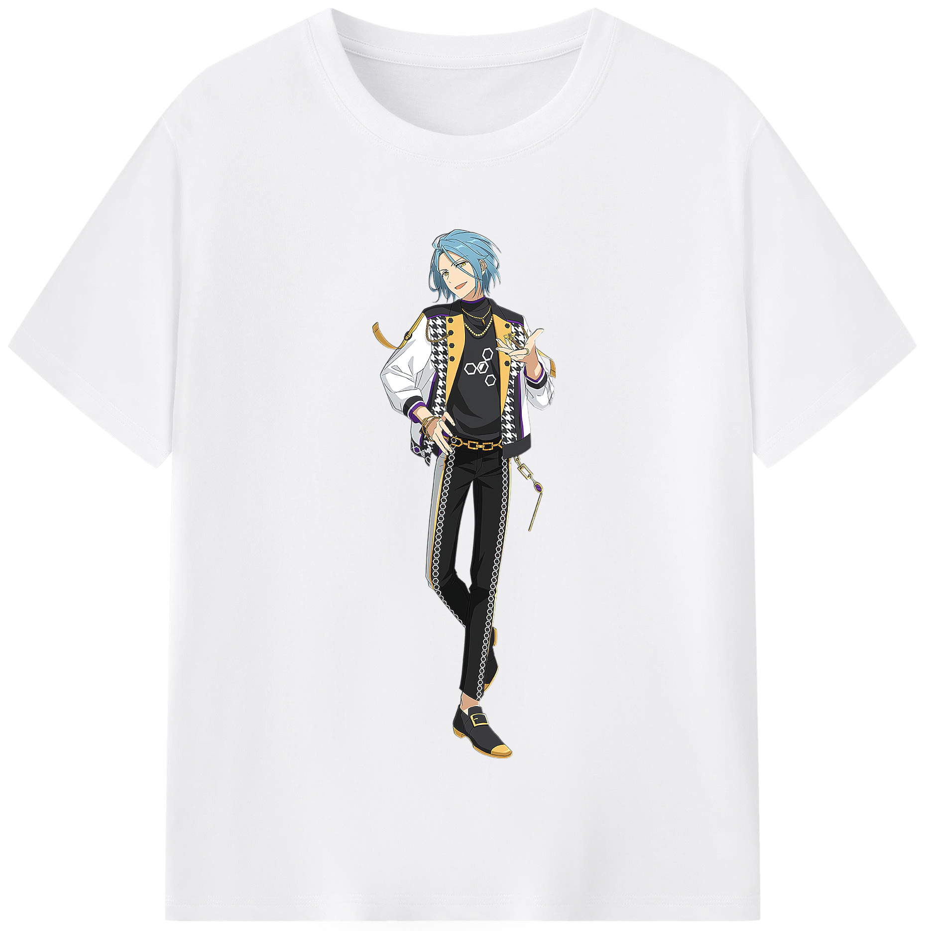 （画像用） あんさんぶるスターズ! Ensemble Stars 綿100％半袖Tシャツ（フロントプリント）