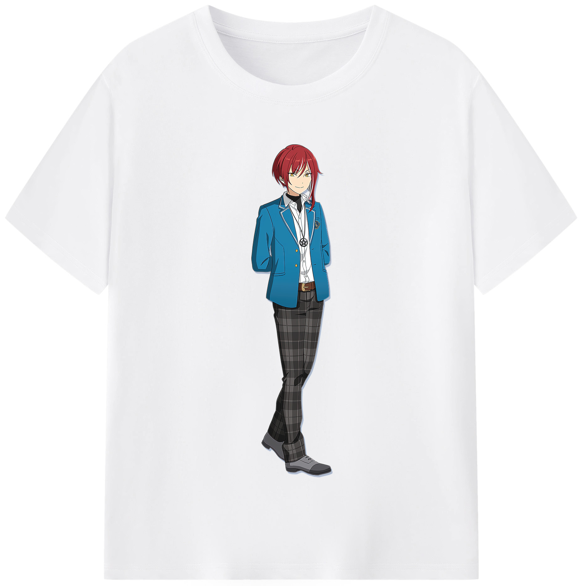 （画像用） あんさんぶるスターズ! Ensemble Stars 綿100％半袖Tシャツ（フロントプリント）