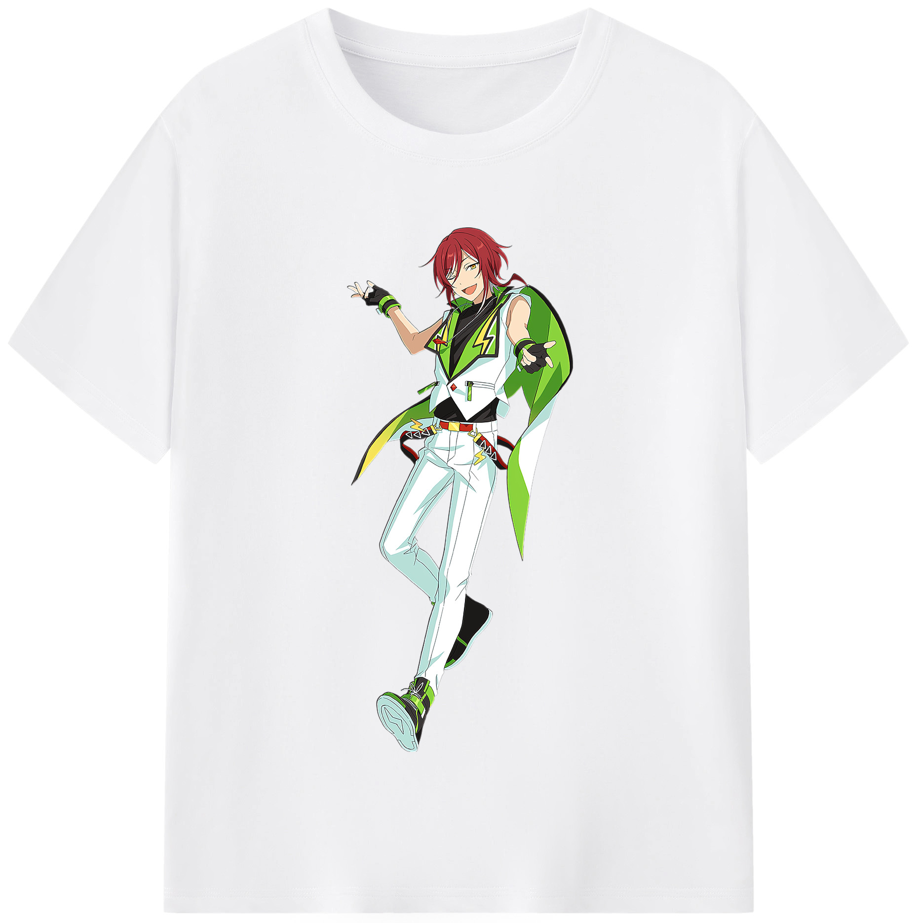 （画像用） あんさんぶるスターズ! Ensemble Stars 綿100％半袖Tシャツ（フロントプリント）