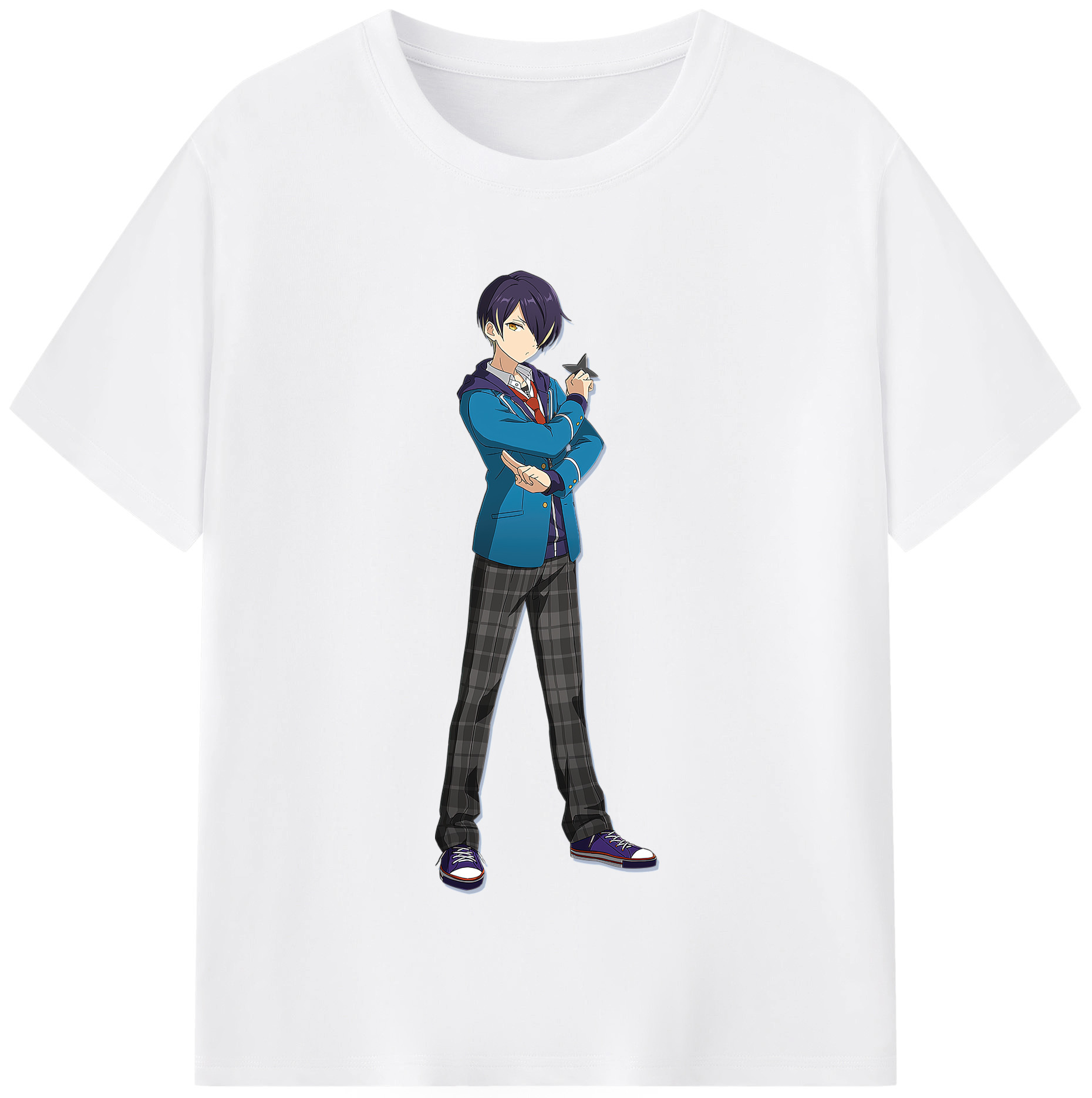 （画像用） あんさんぶるスターズ! Ensemble Stars 綿100％半袖Tシャツ（フロントプリント）