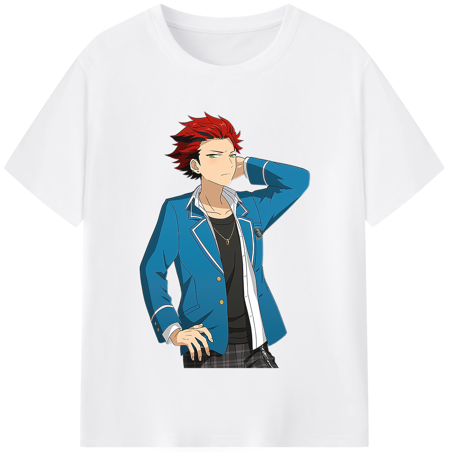（画像用） あんさんぶるスターズ! Ensemble Stars 綿100％半袖Tシャツ（フロントプリント）