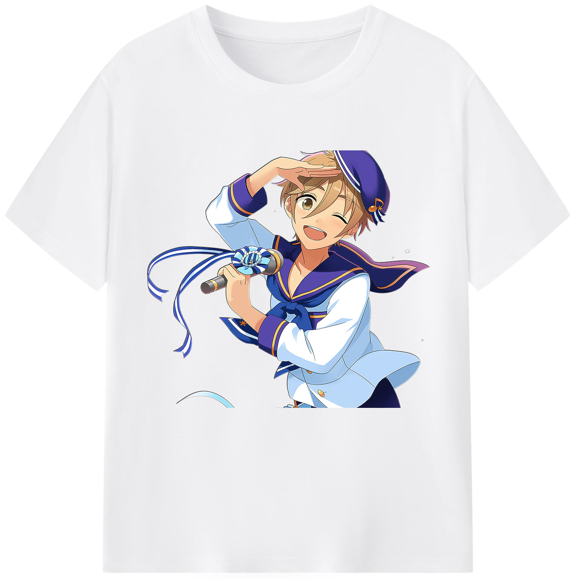 （画像用） あんさんぶるスターズ! Ensemble Stars 綿100％半袖Tシャツ（フロントプリント）
