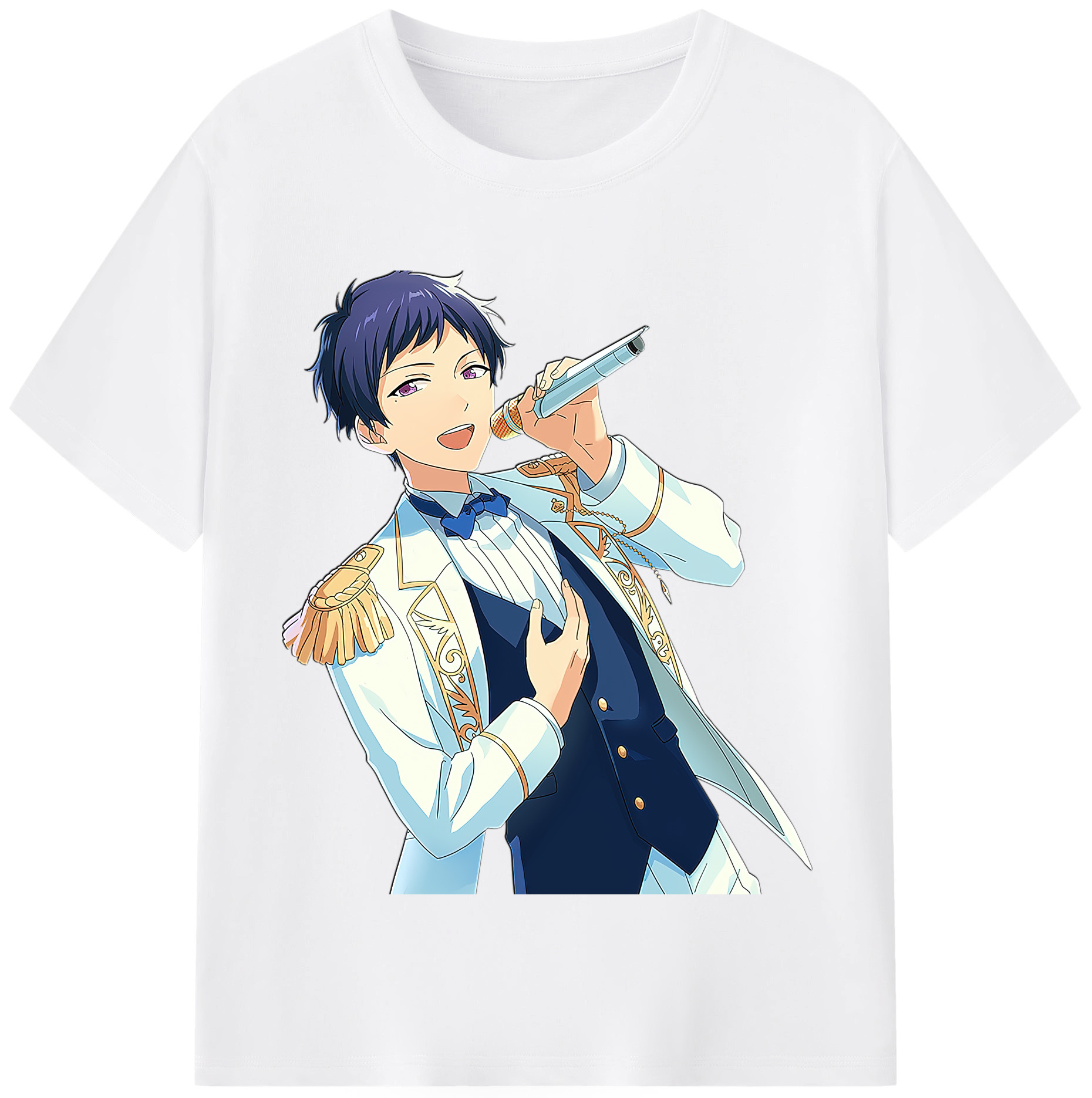 （画像用） あんさんぶるスターズ! Ensemble Stars 綿100％半袖Tシャツ（フロントプリント）