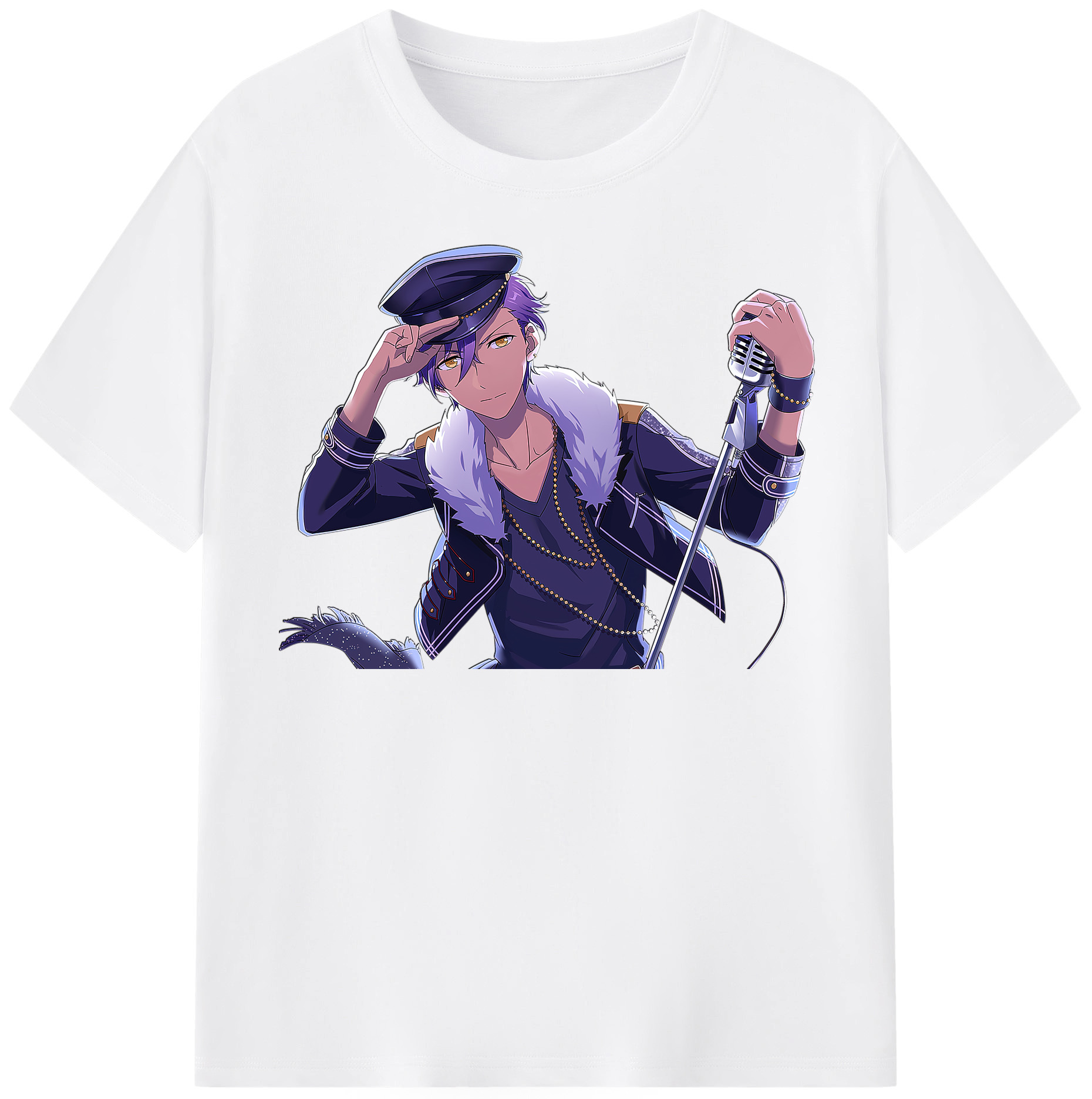 （画像用） あんさんぶるスターズ! Ensemble Stars 綿100％半袖Tシャツ（フロントプリント）