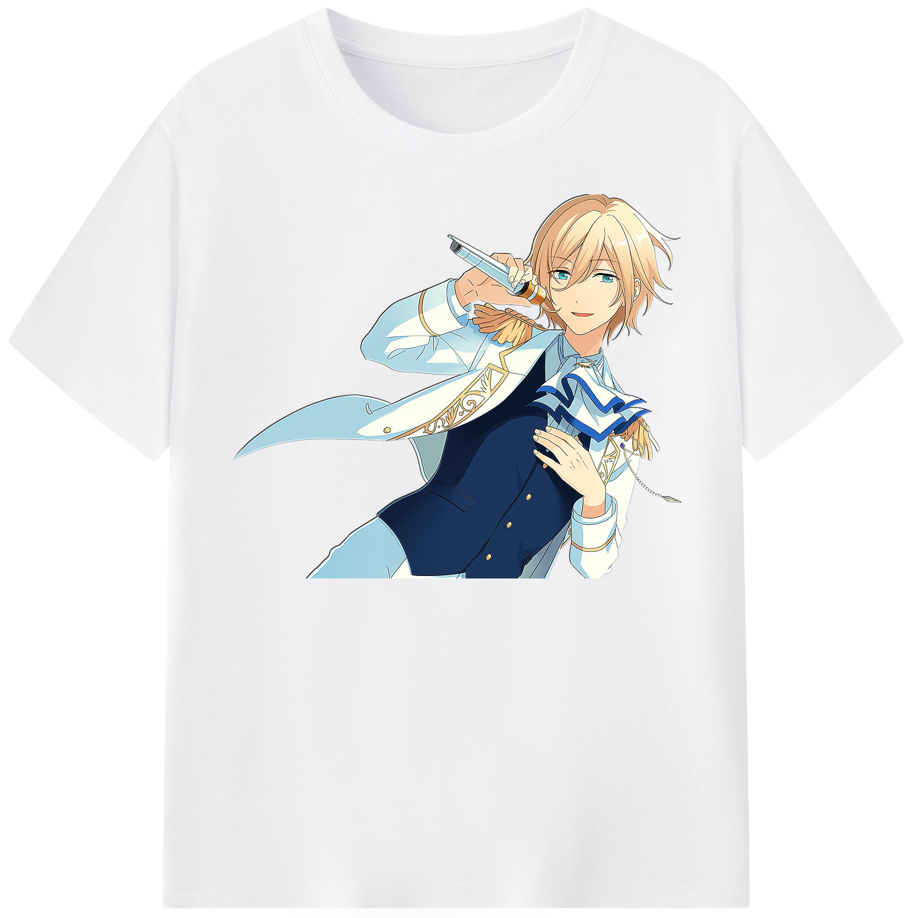（画像用） あんさんぶるスターズ! Ensemble Stars 綿100％半袖Tシャツ（フロントプリント）