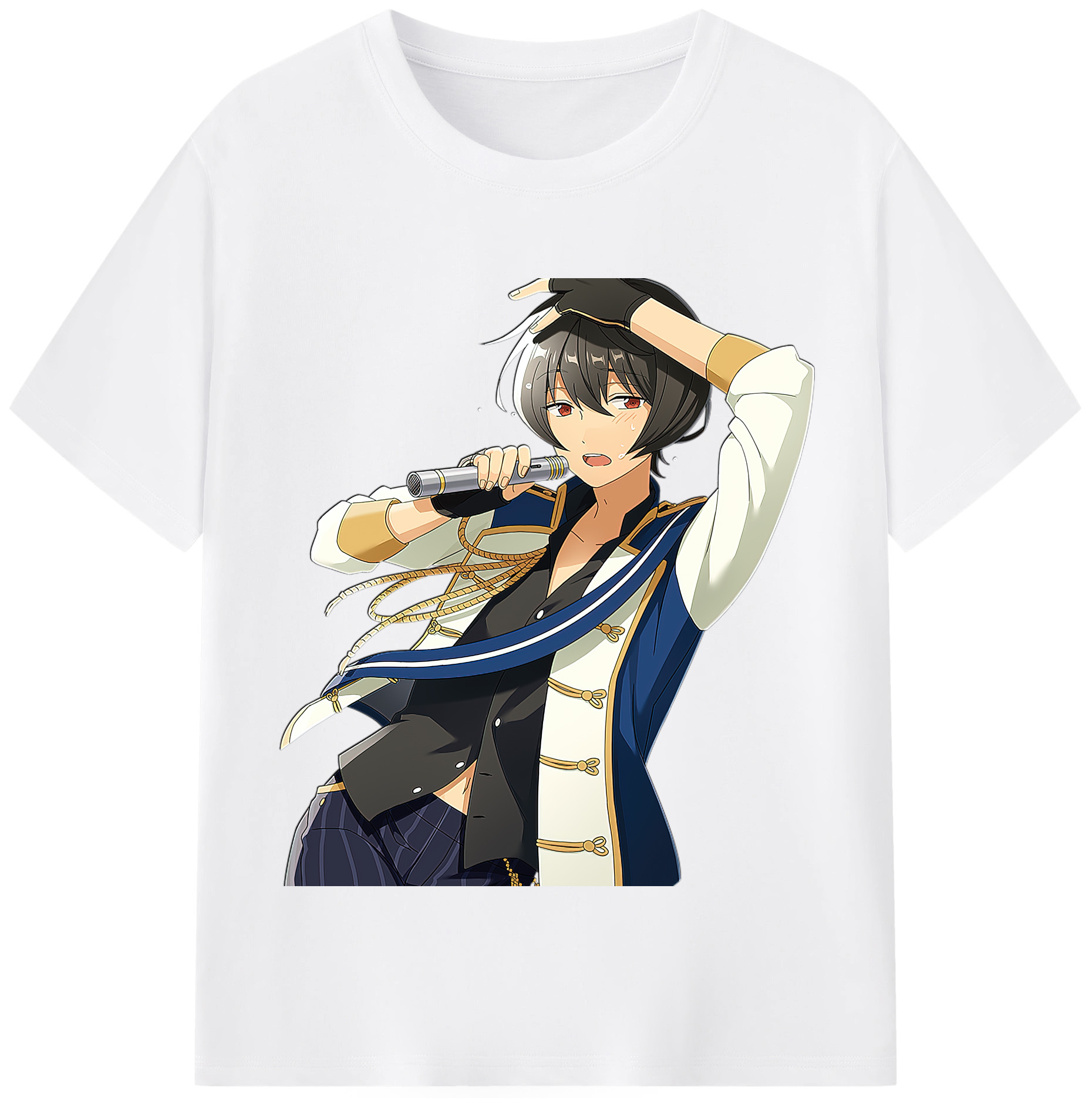 （画像用） あんさんぶるスターズ! Ensemble Stars 綿100％半袖Tシャツ（フロントプリント）