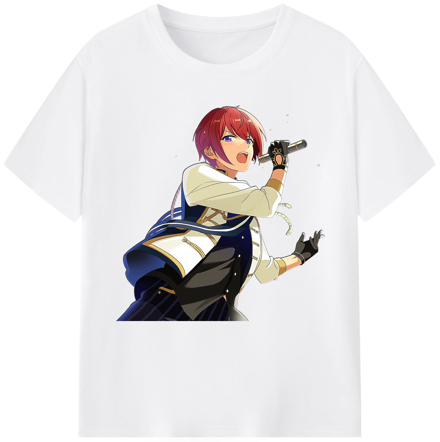 （画像用） あんさんぶるスターズ! Ensemble Stars 綿100％半袖Tシャツ（フロントプリント）
