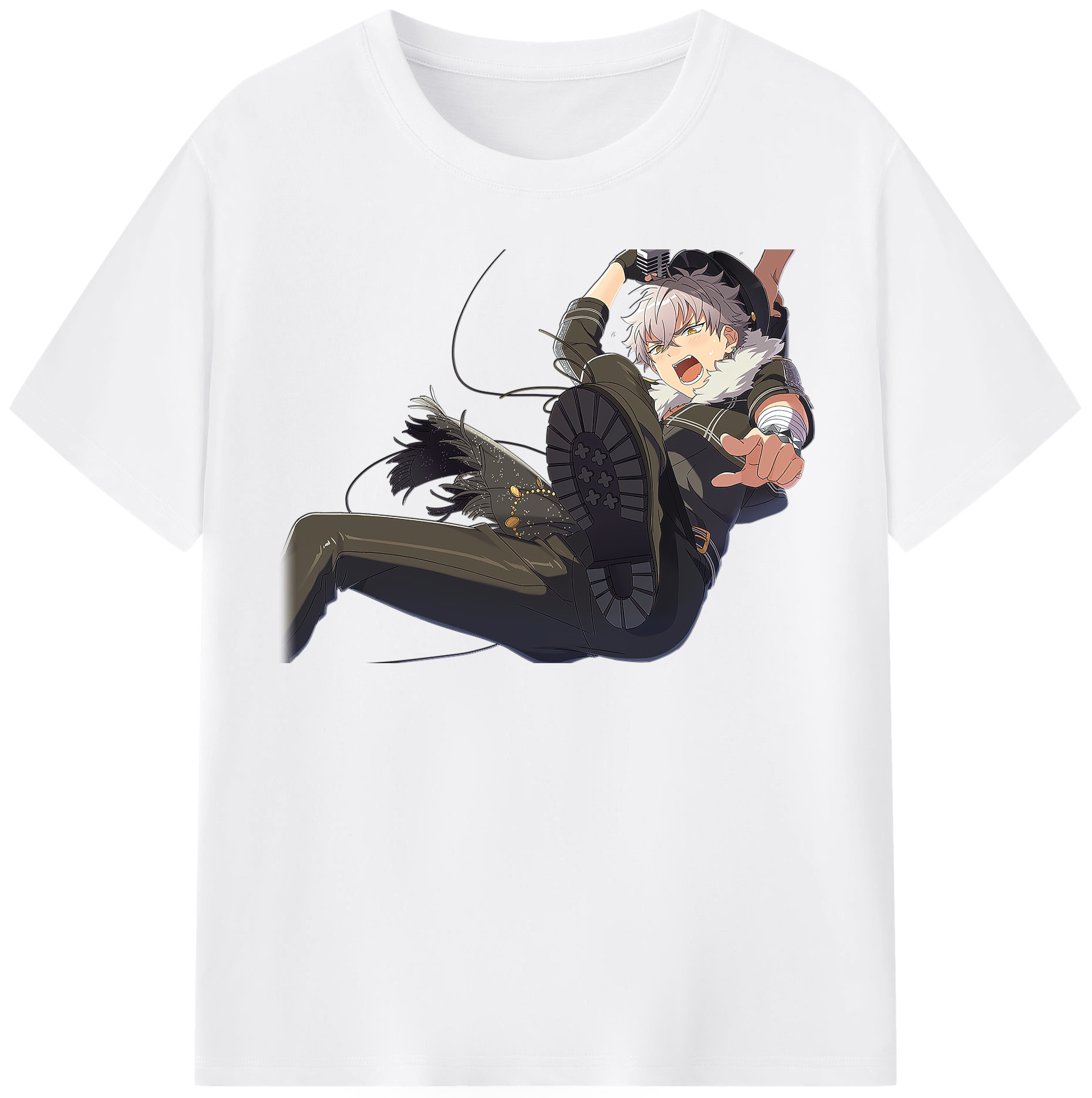 （画像用） あんさんぶるスターズ! Ensemble Stars 綿100％半袖Tシャツ（フロントプリント）