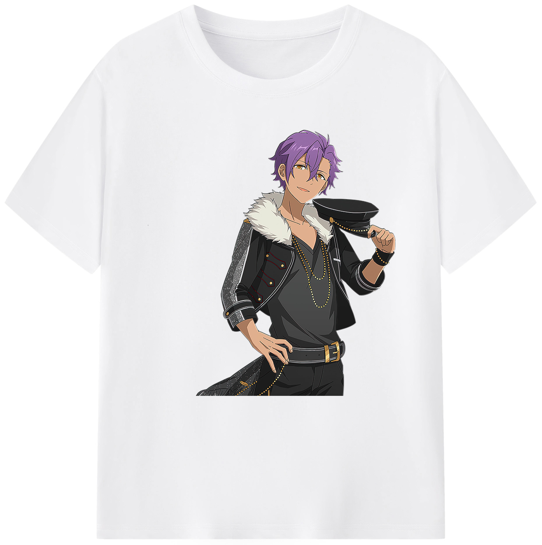 （画像用） あんさんぶるスターズ! Ensemble Stars 綿100％半袖Tシャツ（フロントプリント）