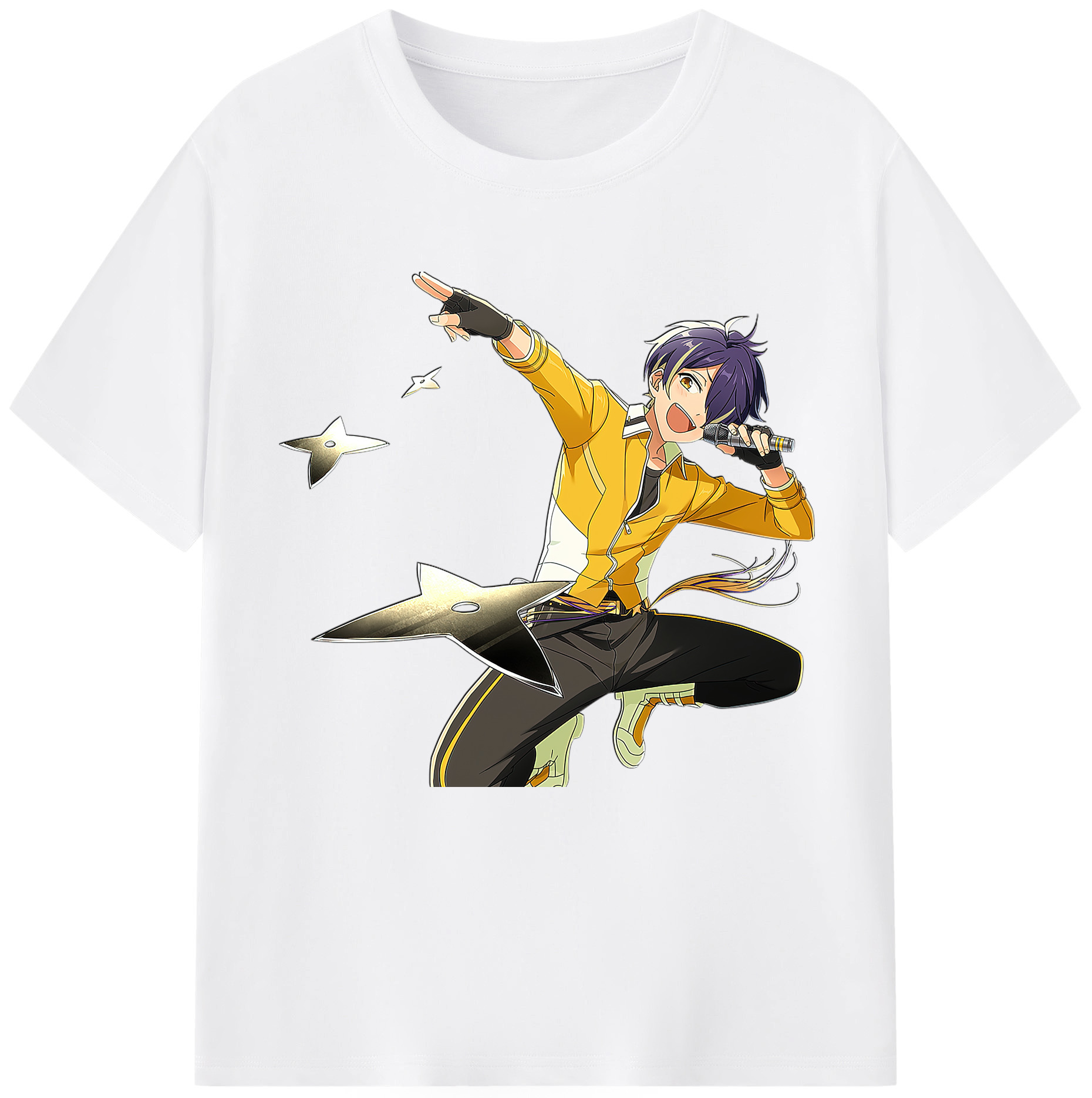 （画像用） あんさんぶるスターズ! Ensemble Stars 綿100％半袖Tシャツ（フロントプリント）