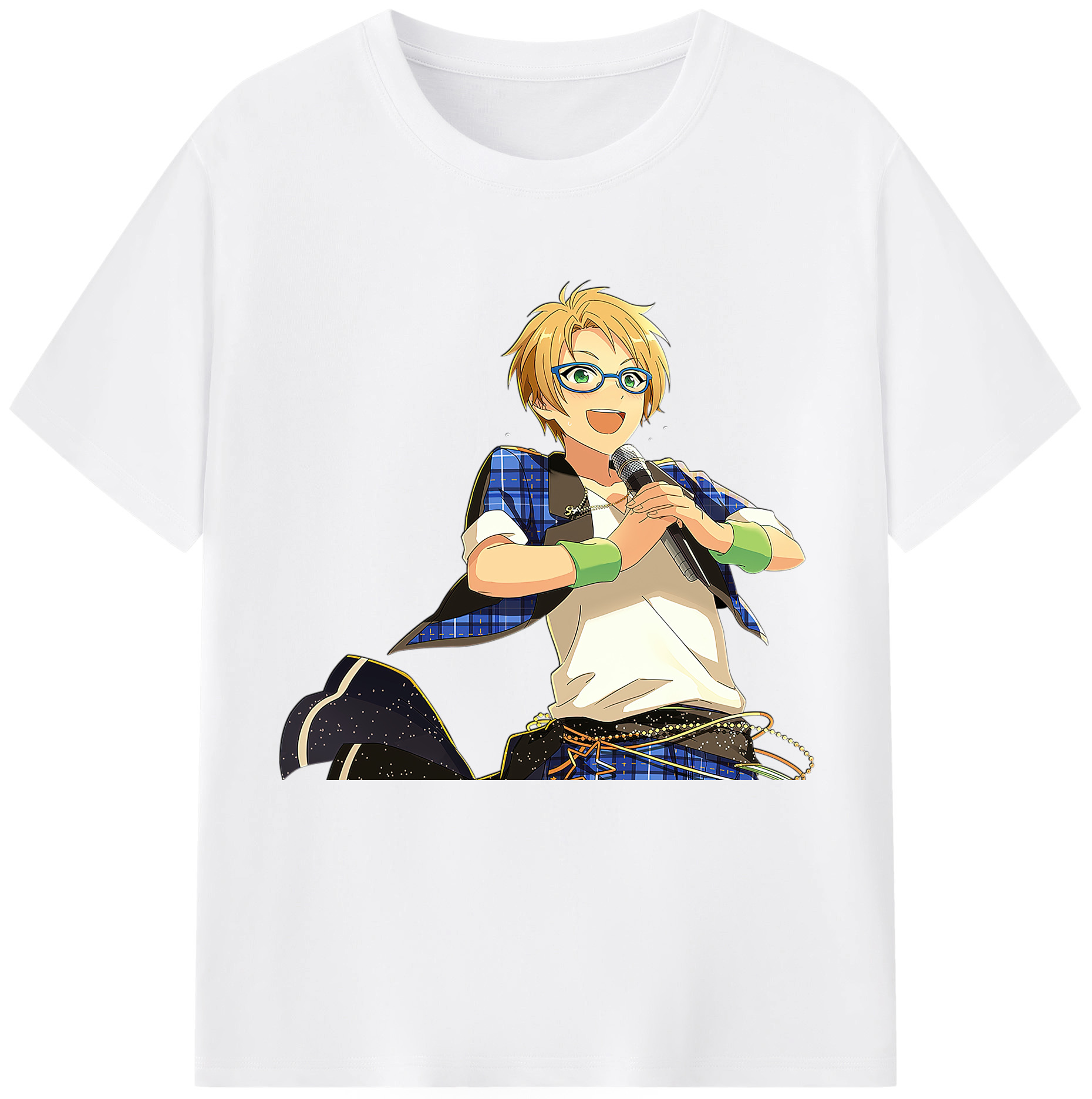 （画像用） あんさんぶるスターズ! Ensemble Stars 綿100％半袖Tシャツ（フロントプリント）