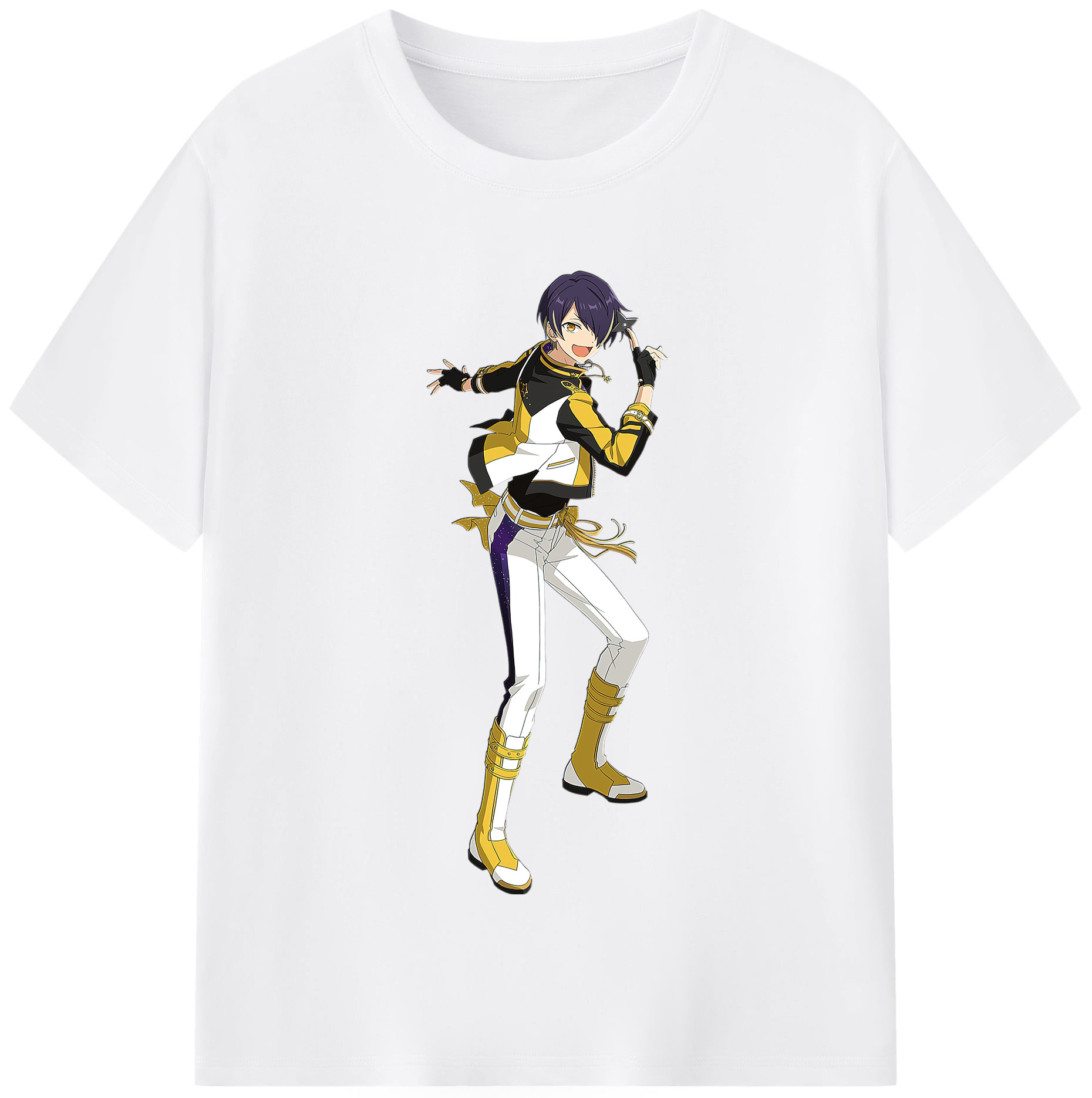 （画像用） あんさんぶるスターズ! Ensemble Stars 綿100％半袖Tシャツ（フロントプリント）