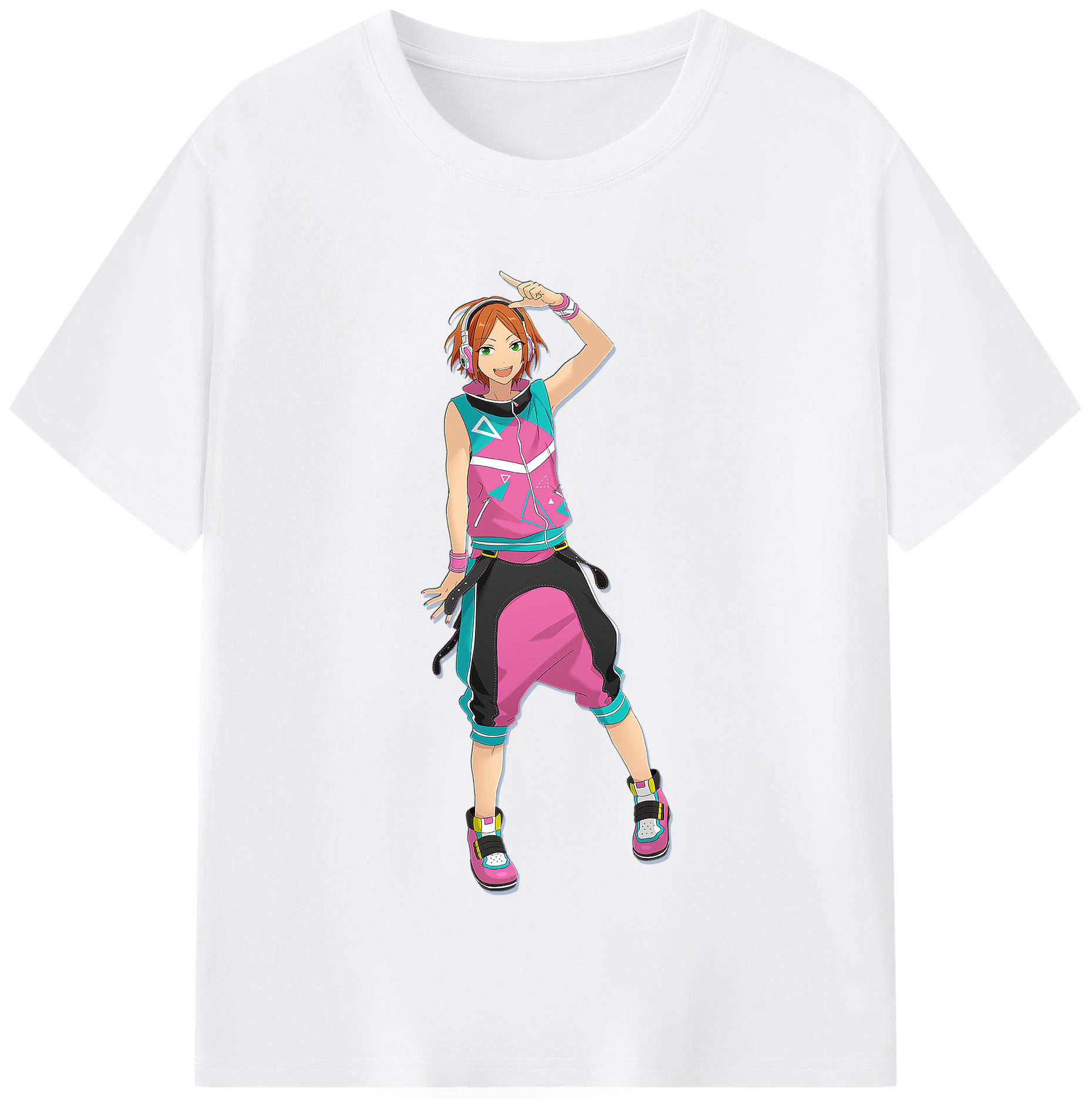 （画像用） あんさんぶるスターズ! Ensemble Stars 綿100％半袖Tシャツ（フロントプリント）