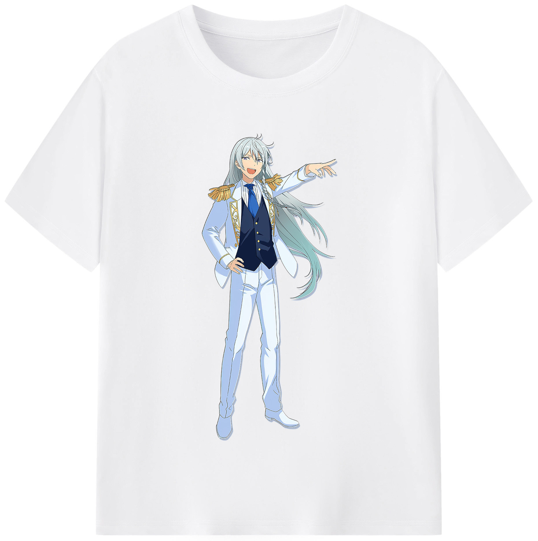 （画像用） あんさんぶるスターズ! Ensemble Stars 綿100％半袖Tシャツ（フロントプリント）