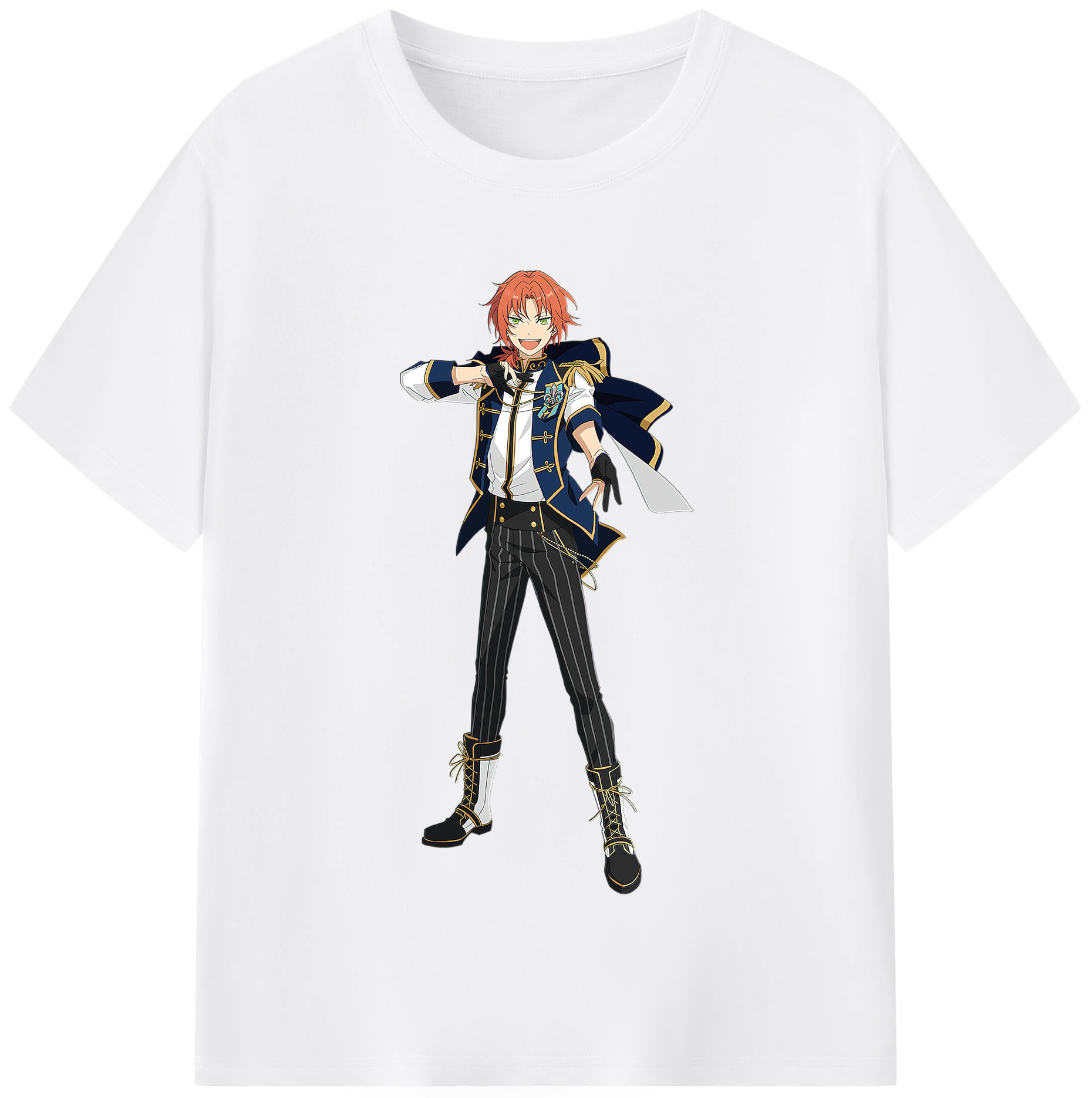 （画像用） あんさんぶるスターズ! Ensemble Stars 綿100％半袖Tシャツ（フロントプリント）
