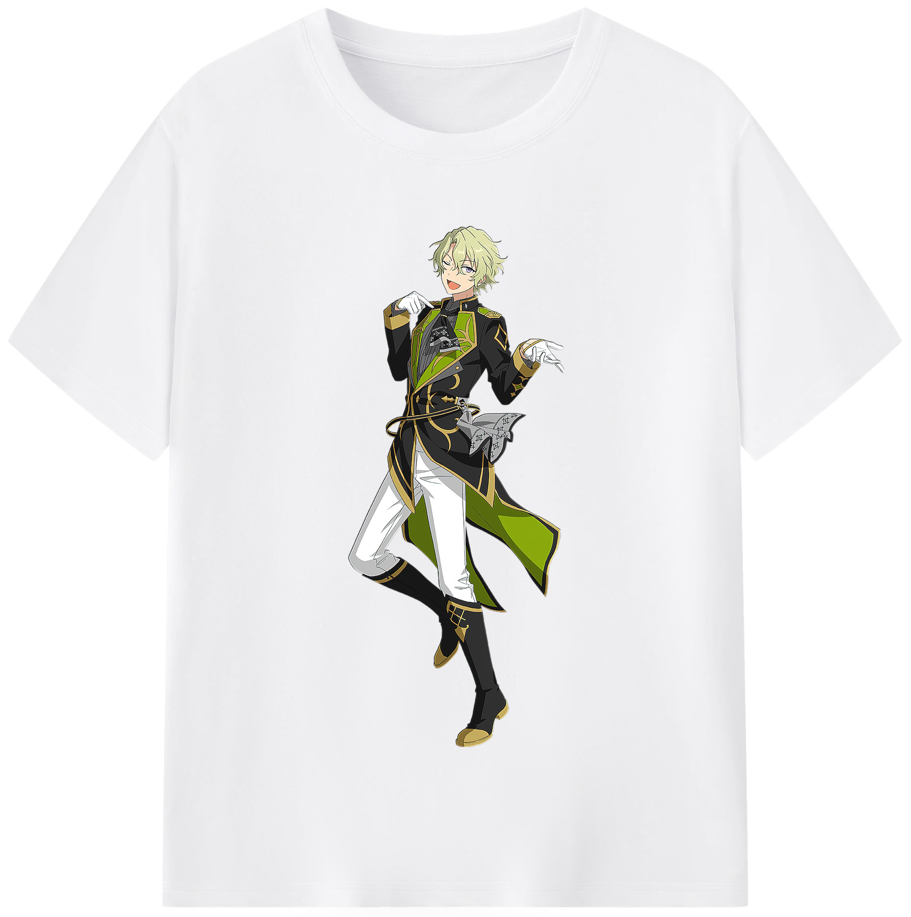（画像用） あんさんぶるスターズ! Ensemble Stars 綿100％半袖Tシャツ（フロントプリント）