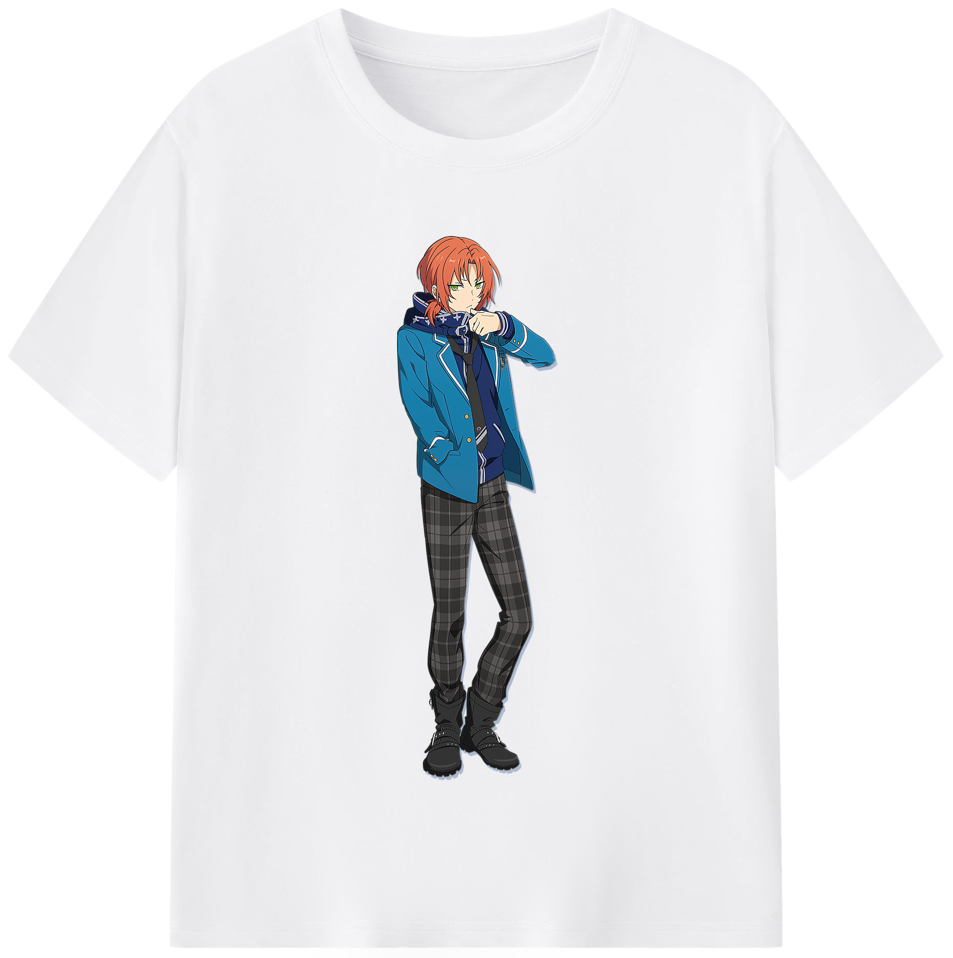 （画像用） あんさんぶるスターズ! Ensemble Stars 綿100％半袖Tシャツ（フロントプリント）