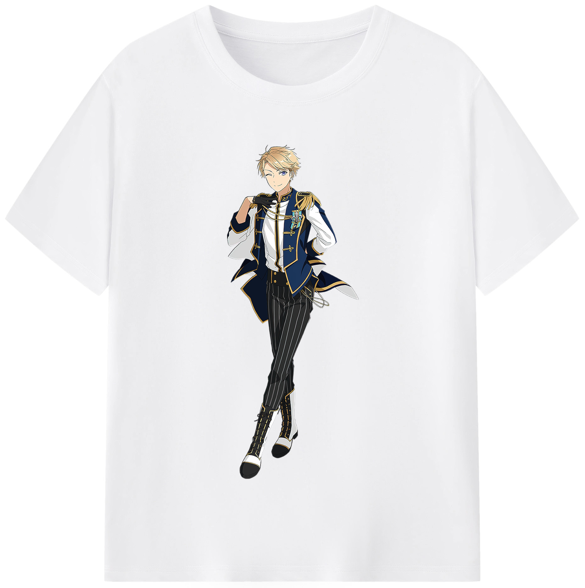 （画像用） あんさんぶるスターズ! Ensemble Stars 綿100％半袖Tシャツ（フロントプリント）