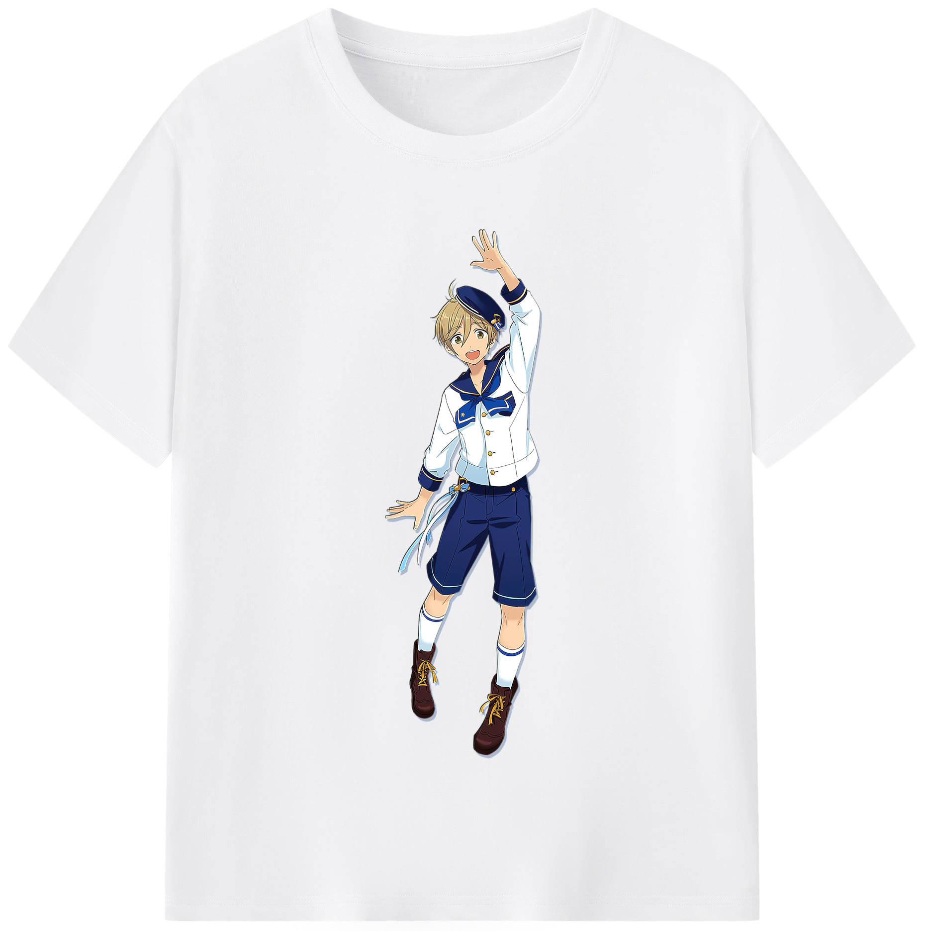 （画像用） あんさんぶるスターズ! Ensemble Stars 綿100％半袖Tシャツ（フロントプリント）
