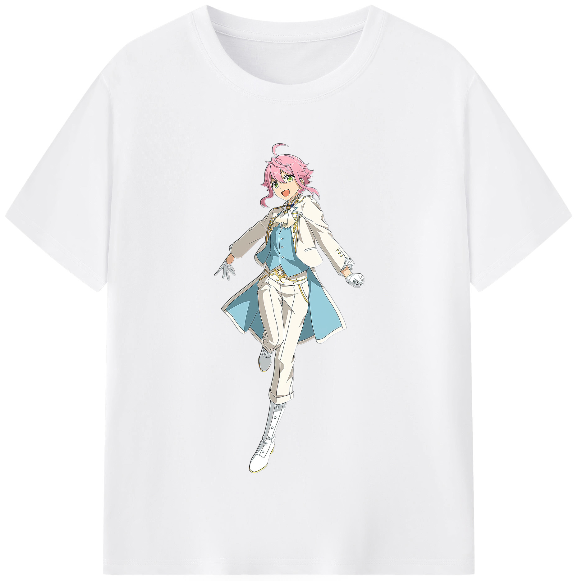 （画像用） あんさんぶるスターズ! Ensemble Stars 綿100％半袖Tシャツ（フロントプリント）