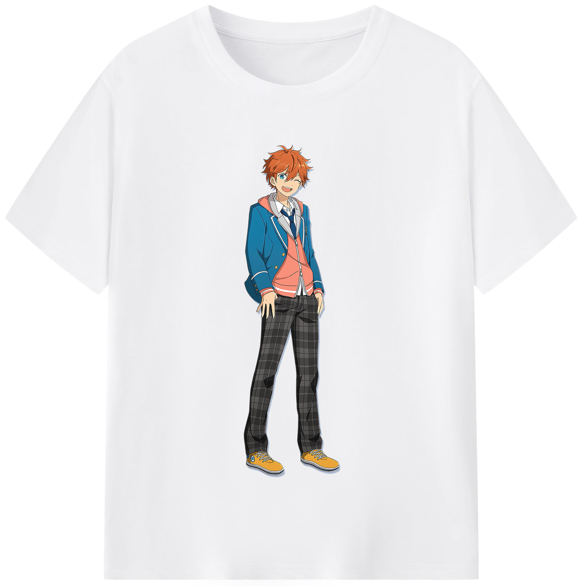 （画像用） あんさんぶるスターズ! Ensemble Stars 綿100％半袖Tシャツ（フロントプリント）