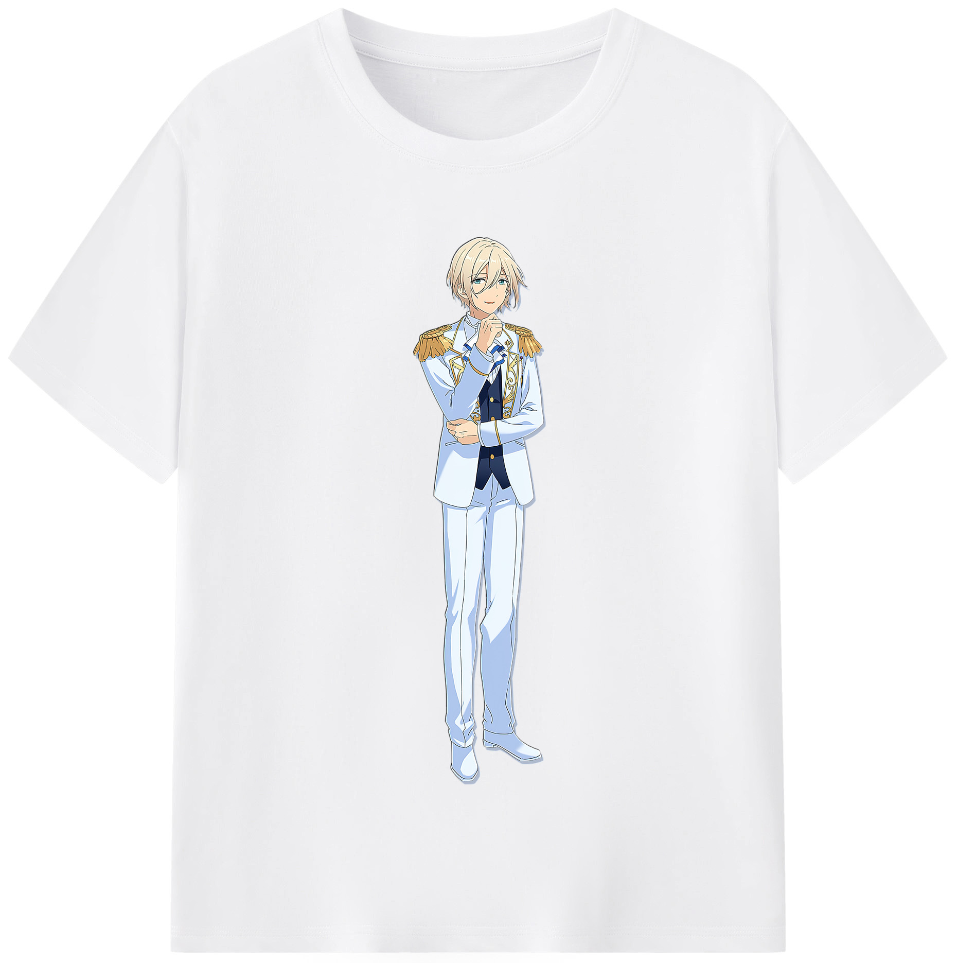 （画像用） あんさんぶるスターズ! Ensemble Stars 綿100％半袖Tシャツ（フロントプリント）