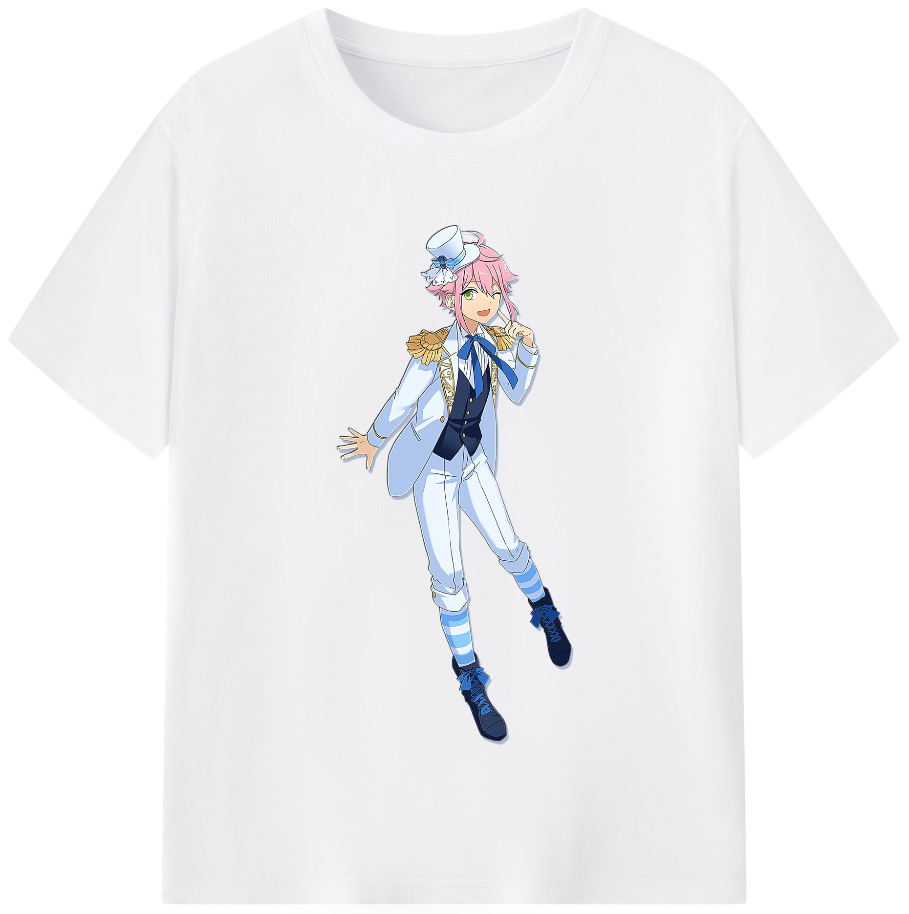 （画像用） あんさんぶるスターズ! Ensemble Stars 綿100％半袖Tシャツ（フロントプリント）