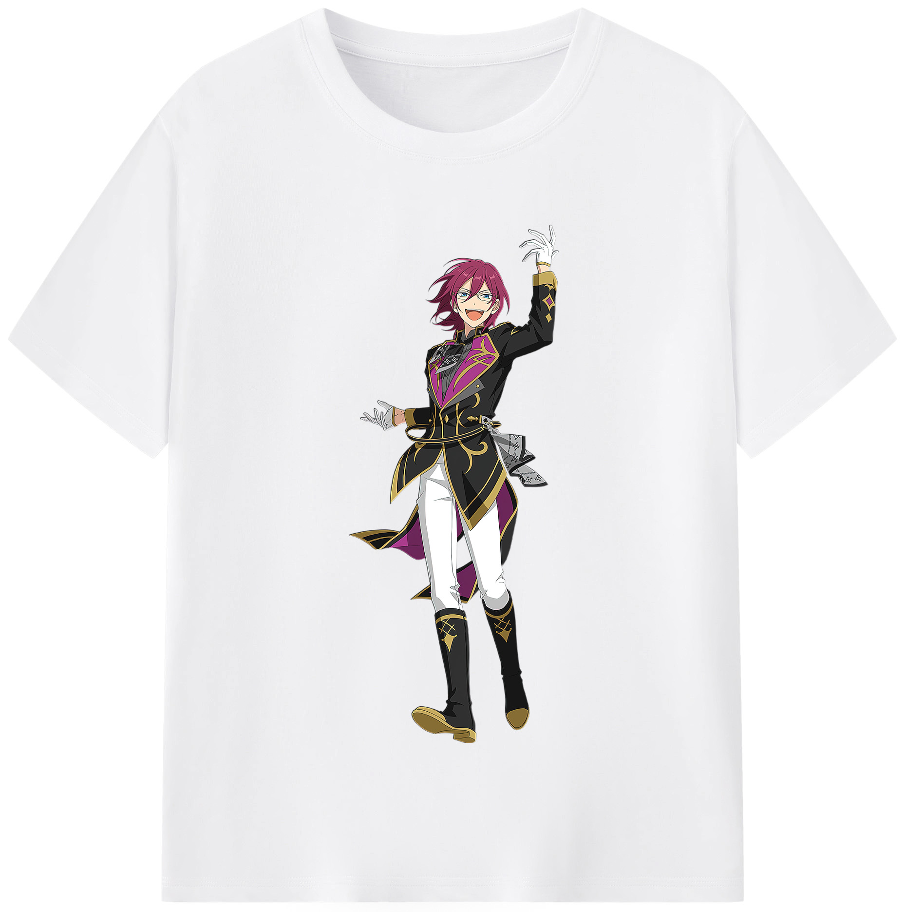 （画像用） あんさんぶるスターズ! Ensemble Stars 綿100％半袖Tシャツ（フロントプリント）