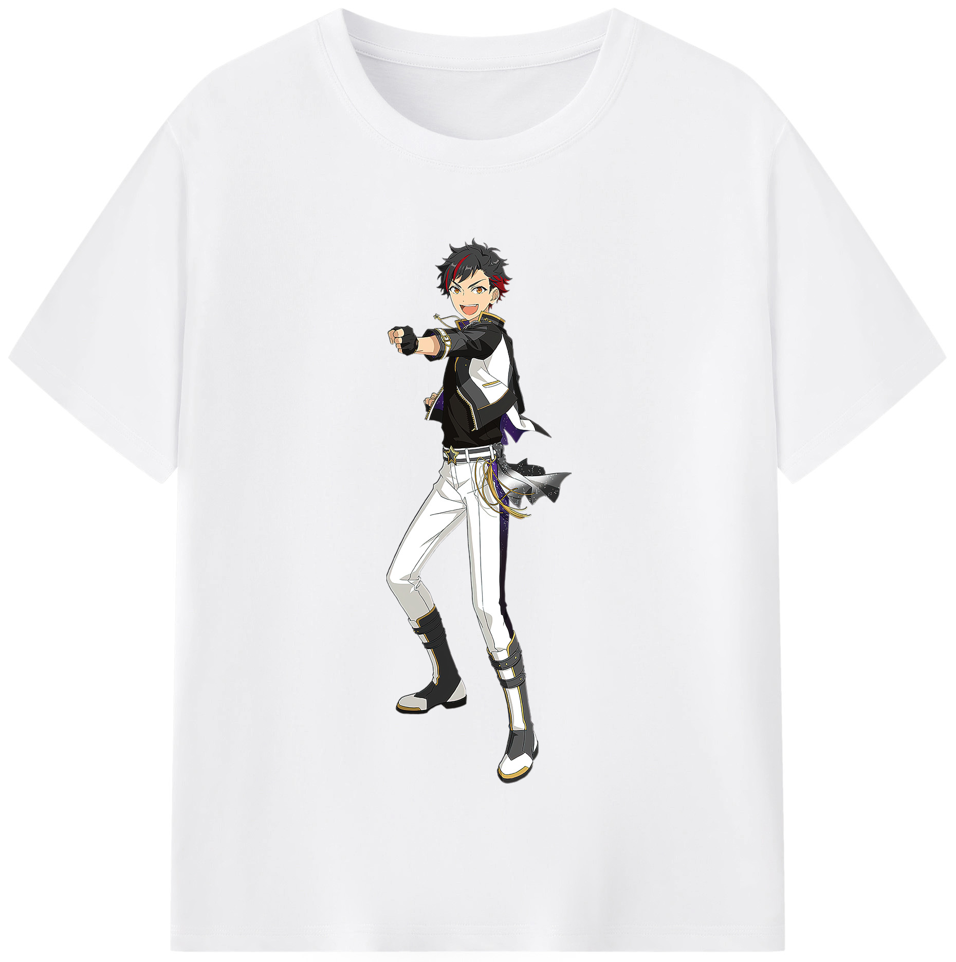 （画像用） あんさんぶるスターズ! Ensemble Stars 綿100％半袖Tシャツ（フロントプリント）