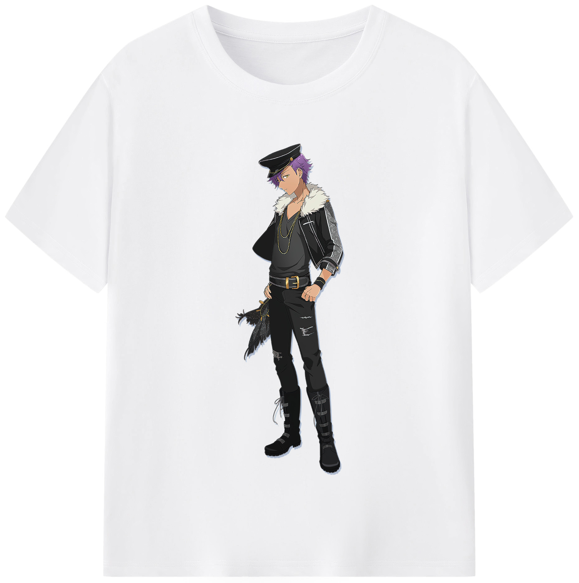 （画像用） あんさんぶるスターズ! Ensemble Stars 綿100％半袖Tシャツ（フロントプリント）