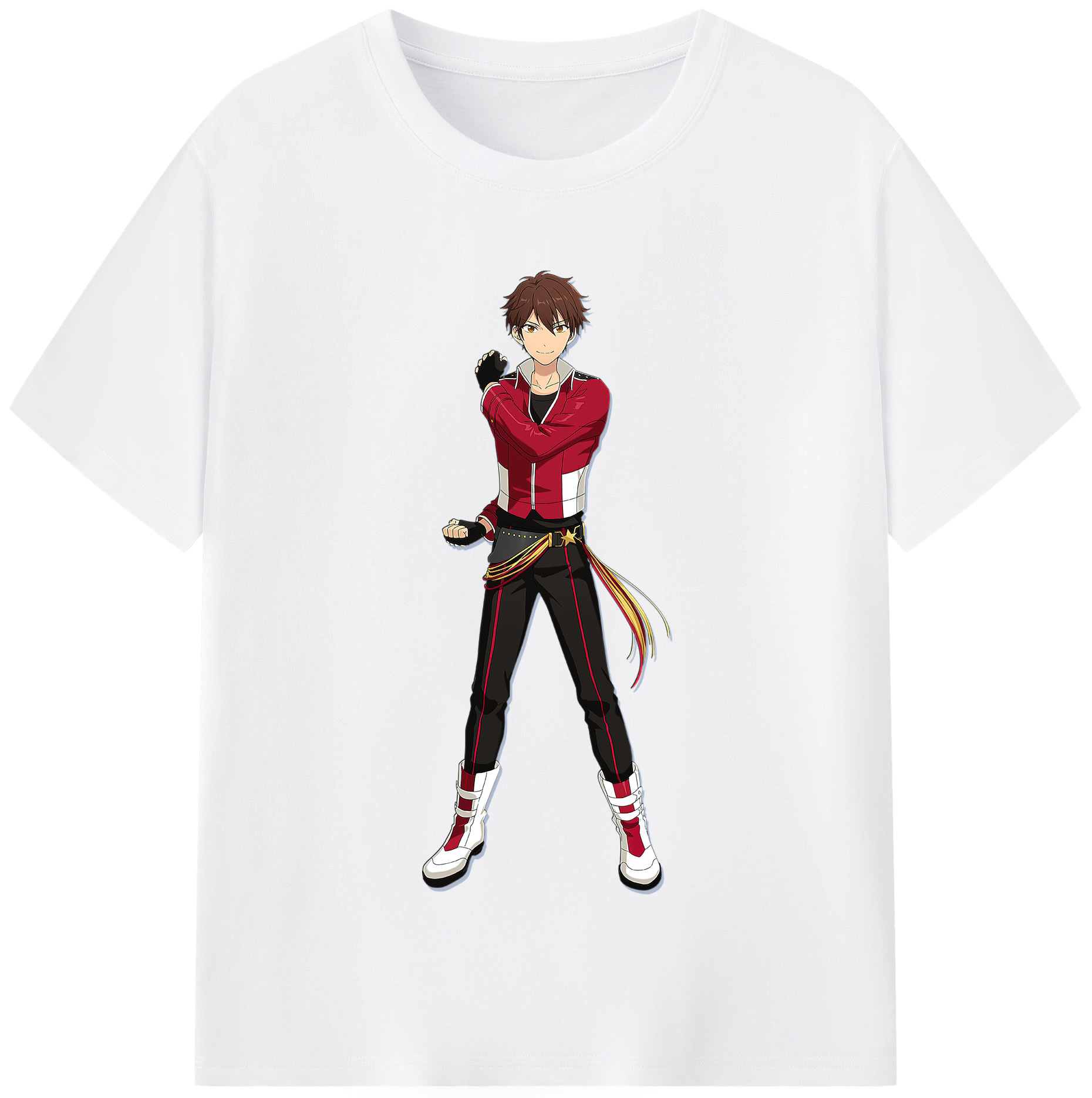 （画像用） あんさんぶるスターズ! Ensemble Stars 綿100％半袖Tシャツ（フロントプリント）