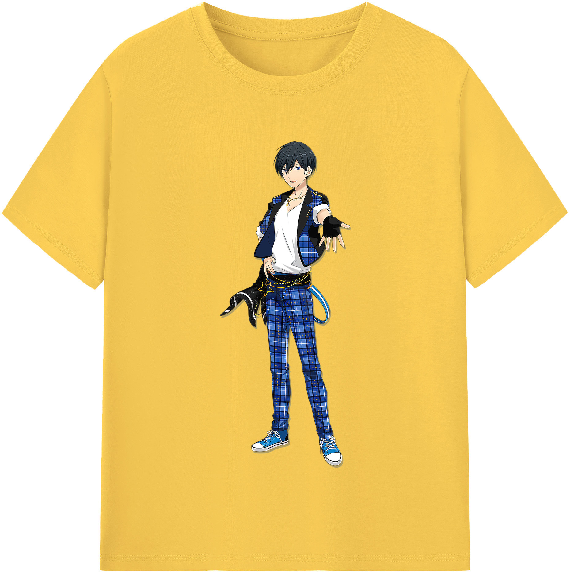 （画像用） あんさんぶるスターズ! Ensemble Stars 綿100％半袖Tシャツ（フロントプリント）