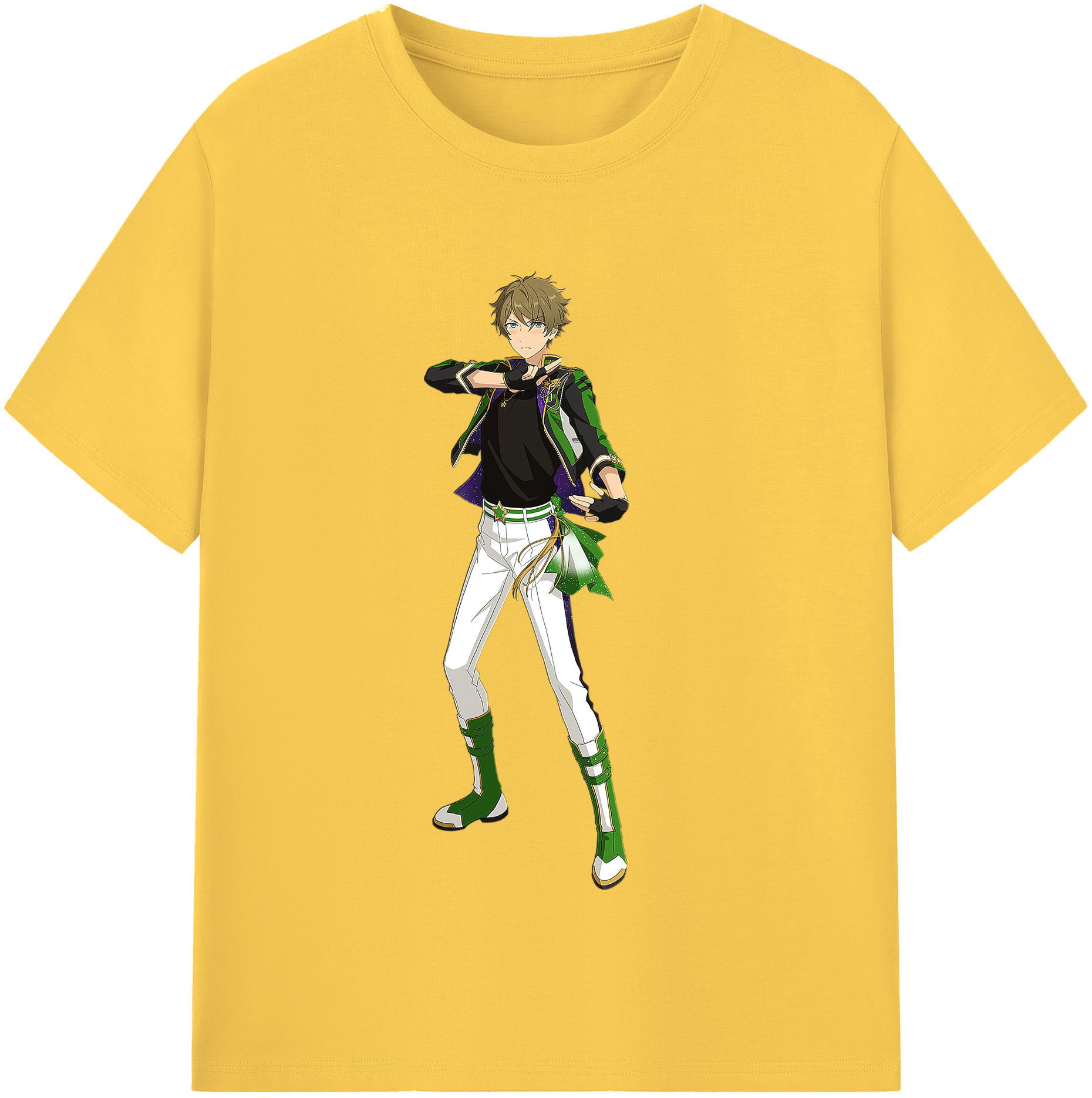 （画像用） あんさんぶるスターズ! Ensemble Stars 綿100％半袖Tシャツ（フロントプリント）