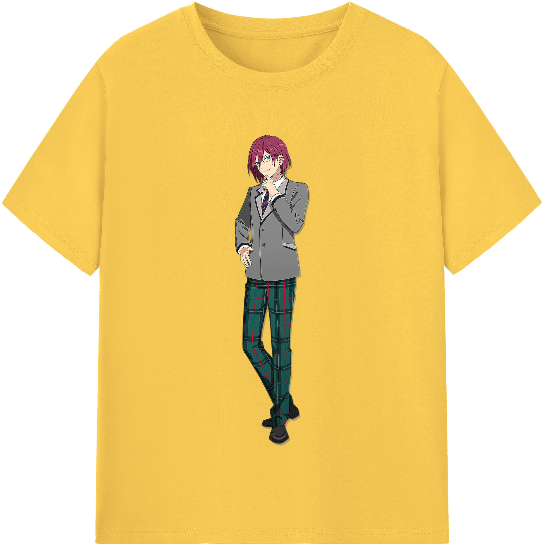 （画像用） あんさんぶるスターズ! Ensemble Stars 綿100％半袖Tシャツ（フロントプリント）