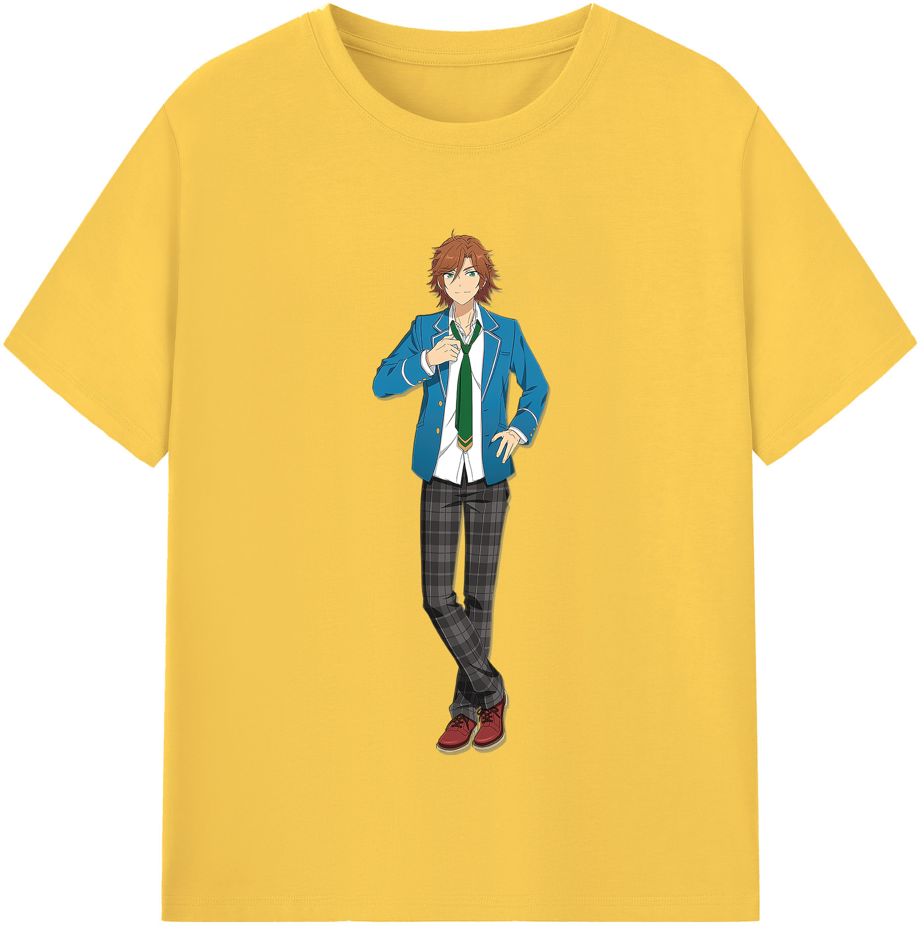 （画像用） あんさんぶるスターズ! Ensemble Stars 綿100％半袖Tシャツ（フロントプリント）