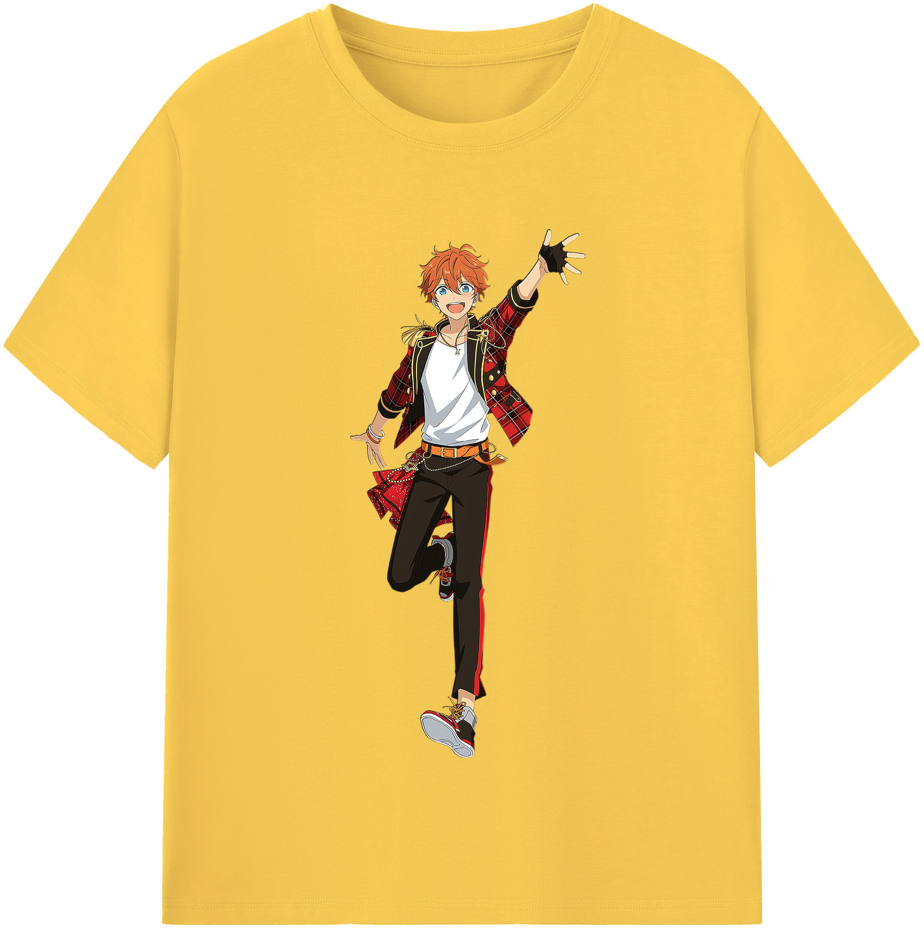 （画像用） あんさんぶるスターズ! Ensemble Stars 綿100％半袖Tシャツ（フロントプリント）