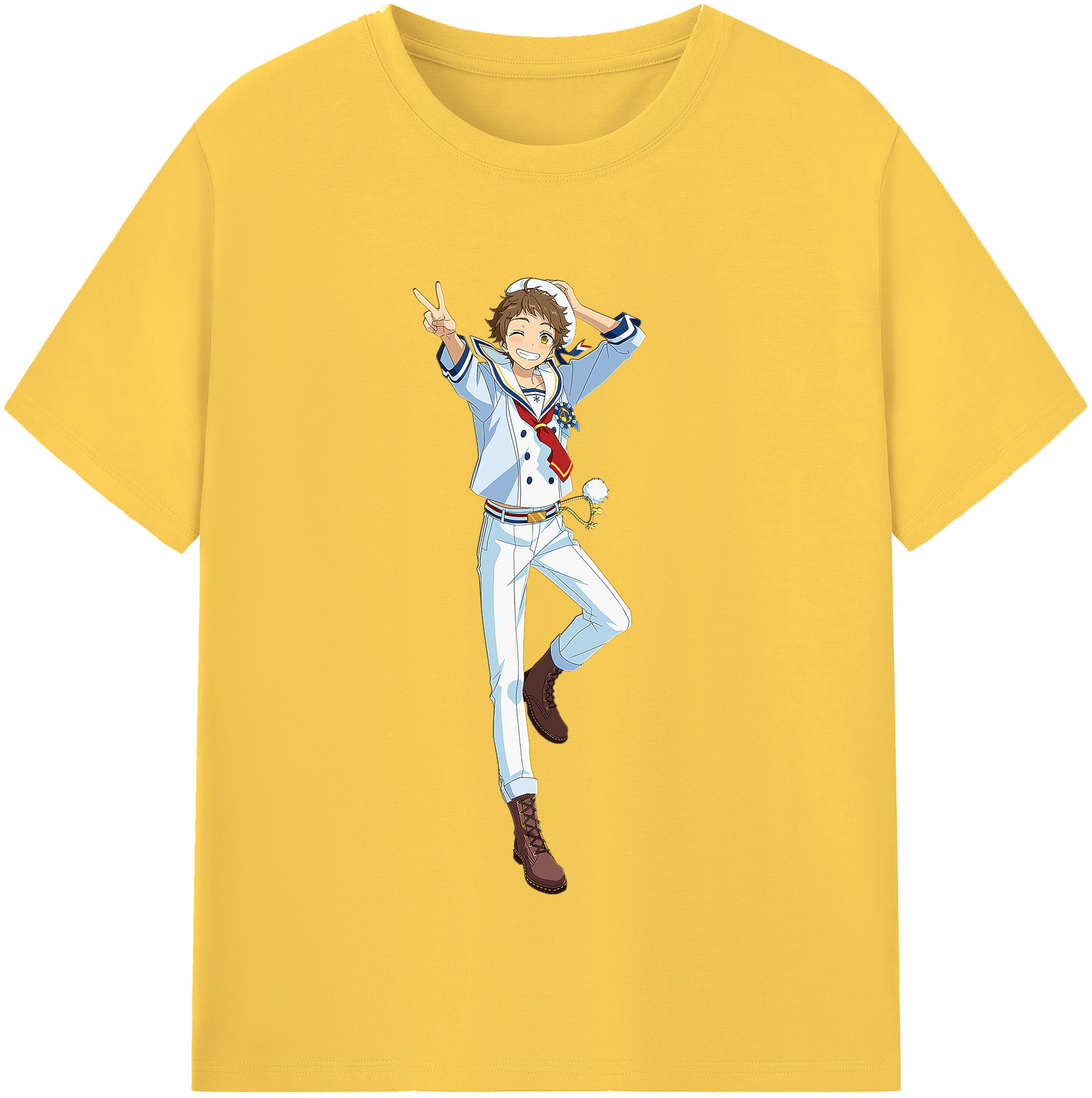 （画像用） あんさんぶるスターズ! Ensemble Stars 綿100％半袖Tシャツ（フロントプリント）