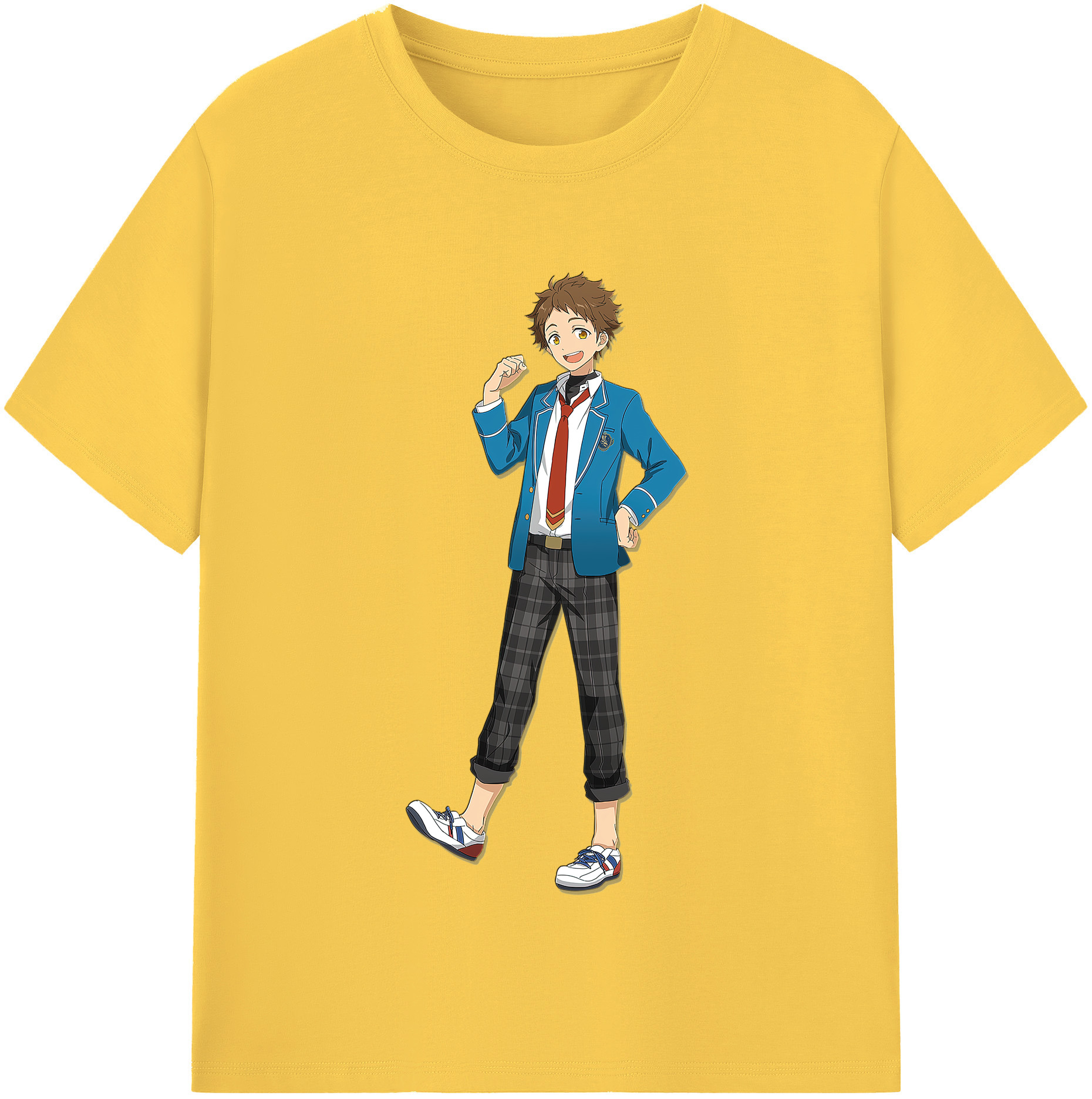 （画像用） あんさんぶるスターズ! Ensemble Stars 綿100％半袖Tシャツ（フロントプリント）