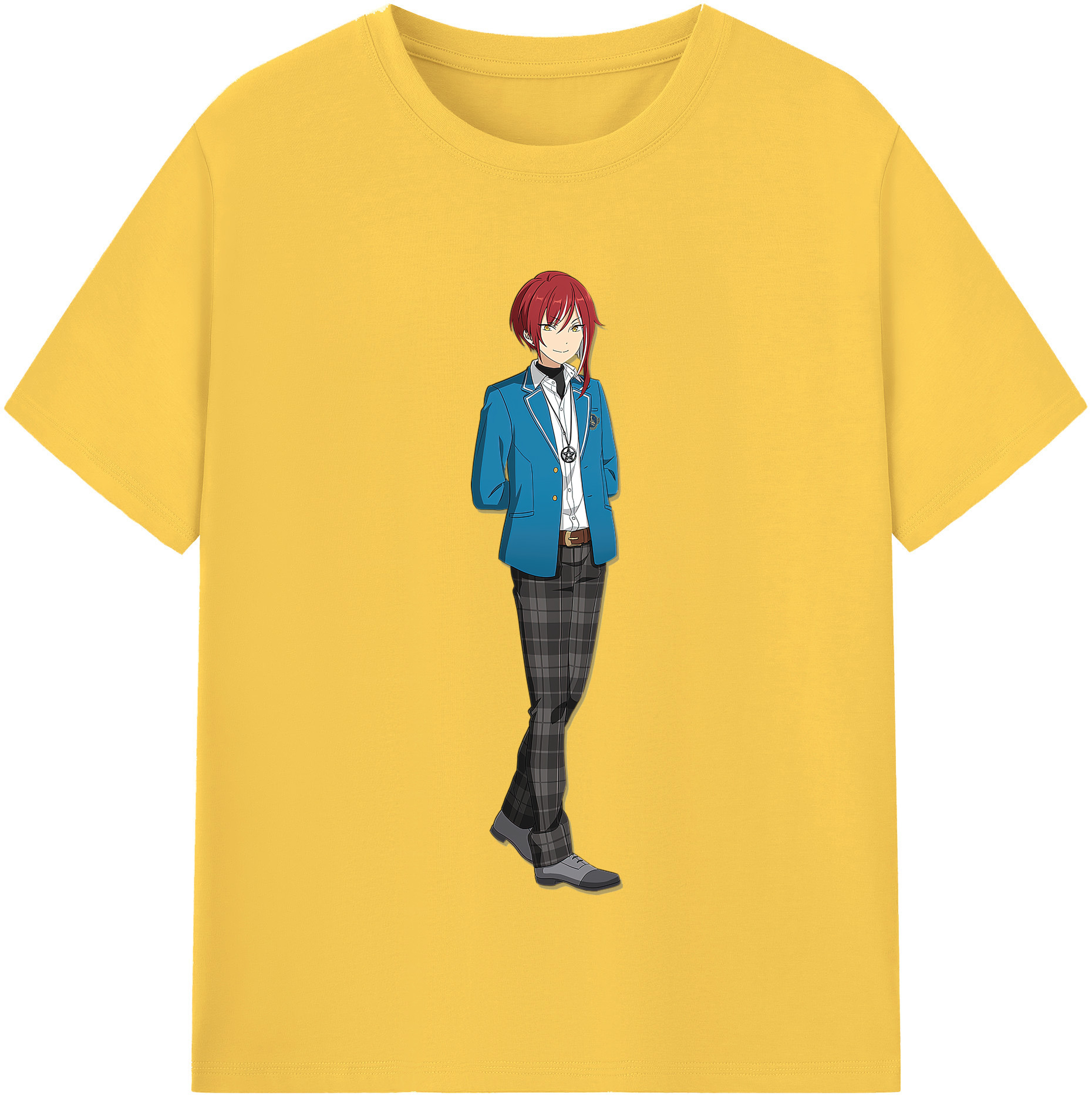 （画像用） あんさんぶるスターズ! Ensemble Stars 綿100％半袖Tシャツ（フロントプリント）