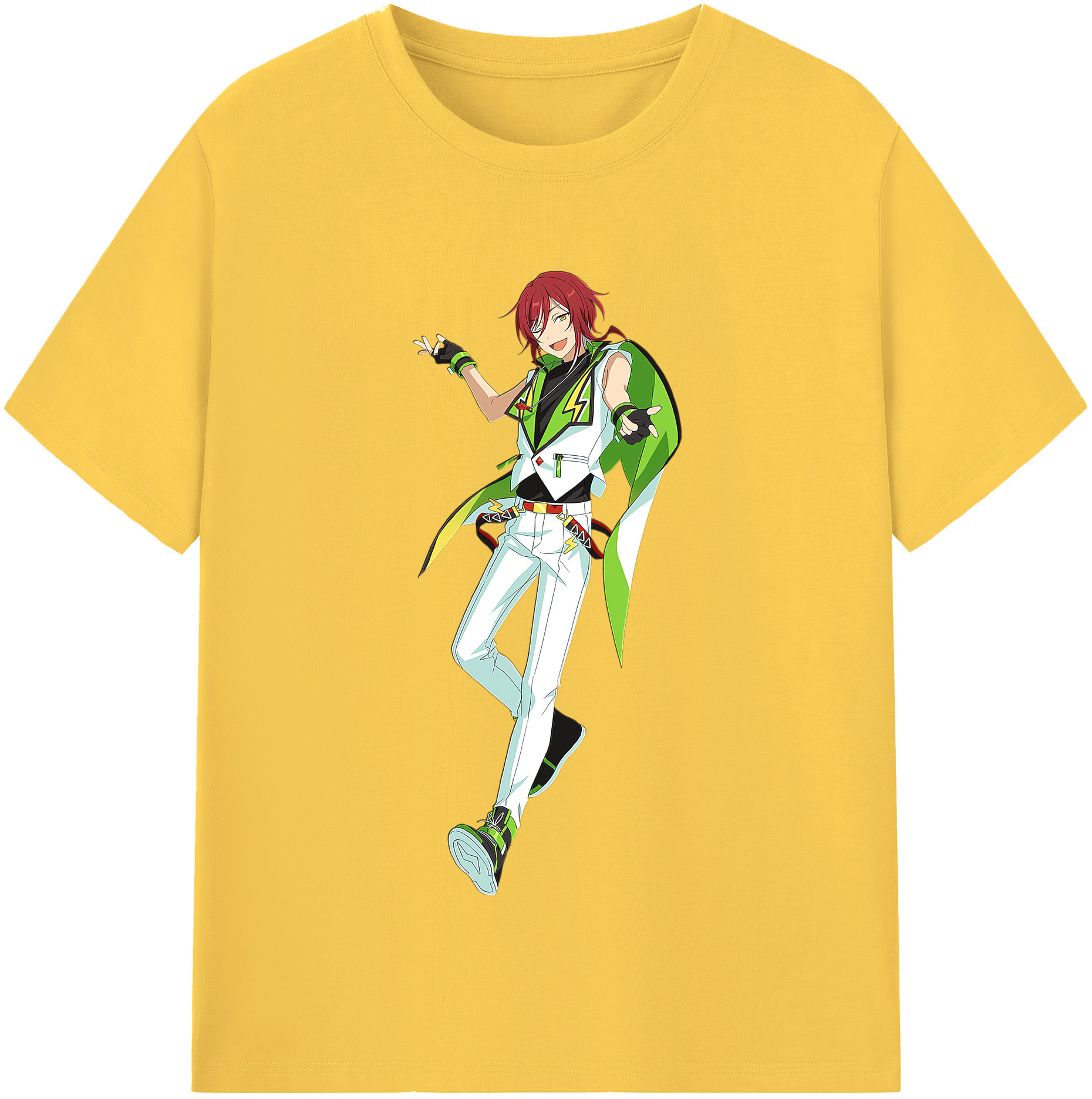 （画像用） あんさんぶるスターズ! Ensemble Stars 綿100％半袖Tシャツ（フロントプリント）