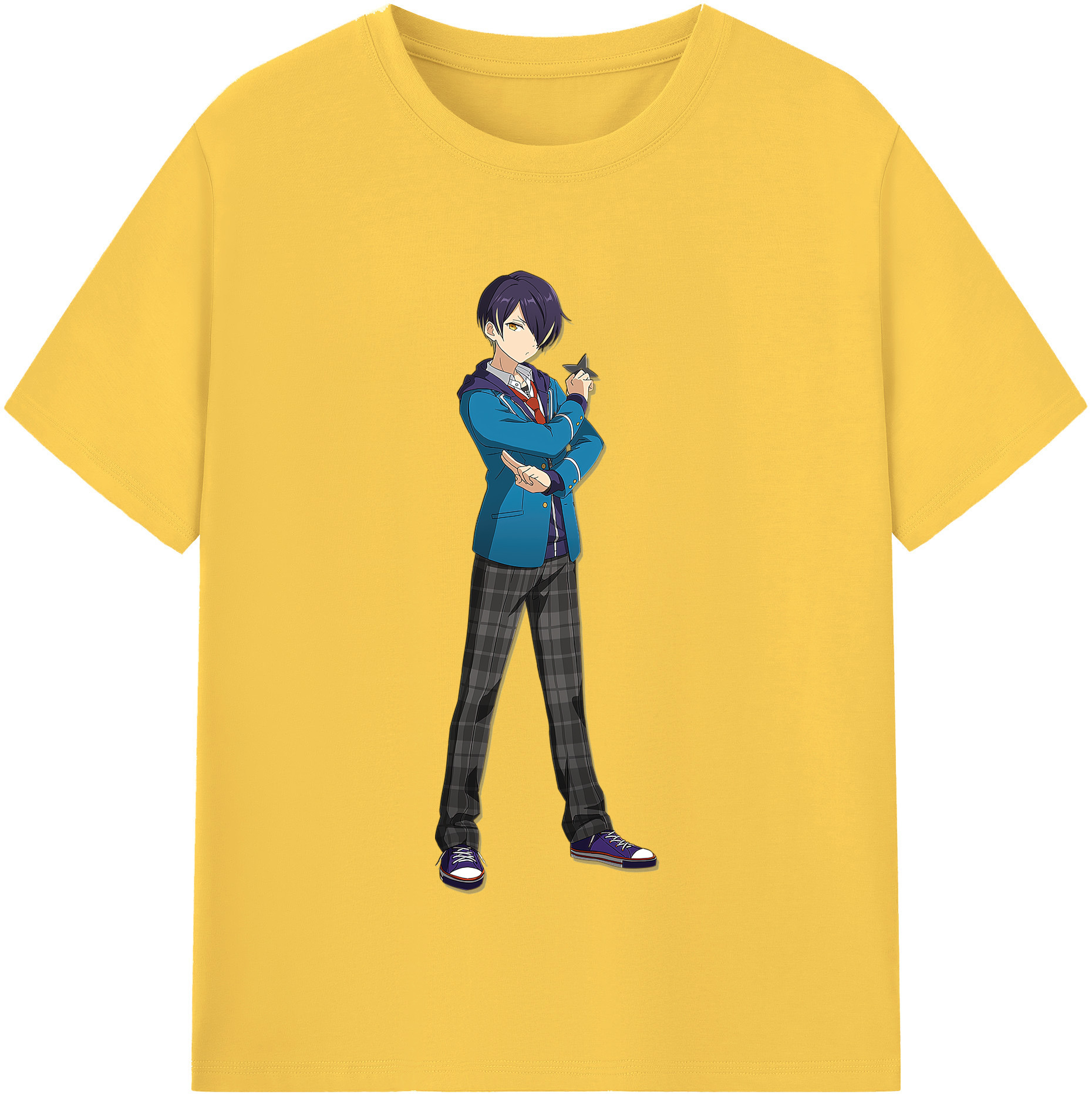 （画像用） あんさんぶるスターズ! Ensemble Stars 綿100％半袖Tシャツ（フロントプリント）