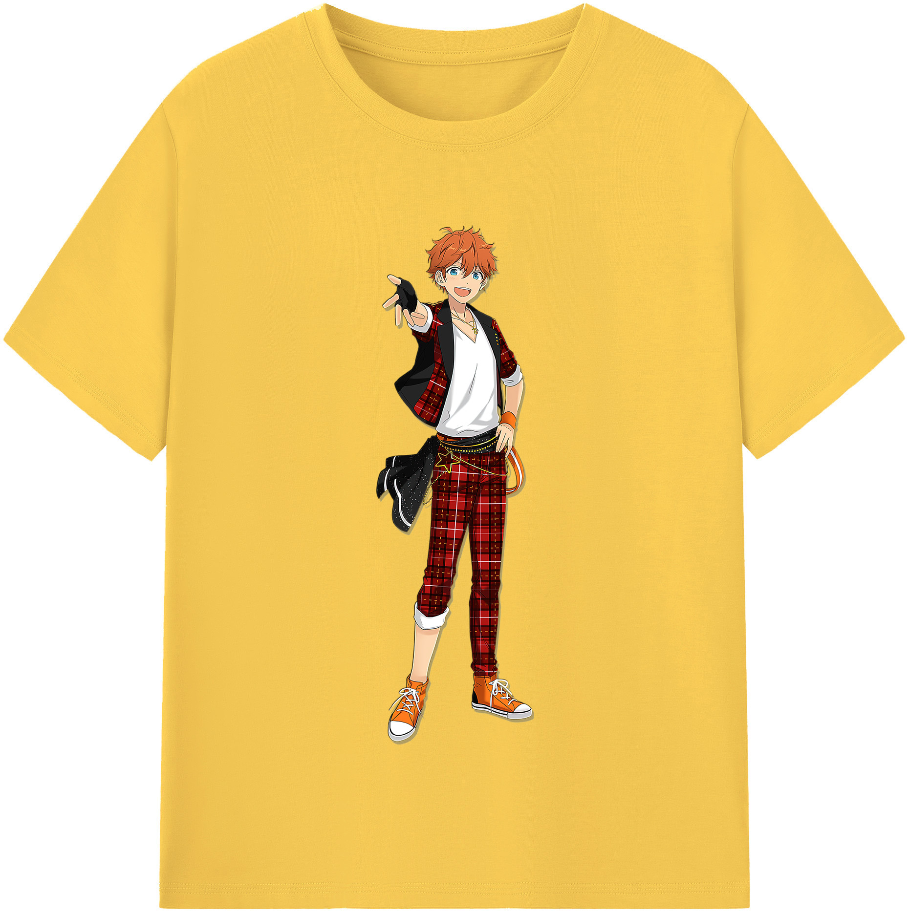 （画像用） あんさんぶるスターズ! Ensemble Stars 綿100％半袖Tシャツ（フロントプリント）