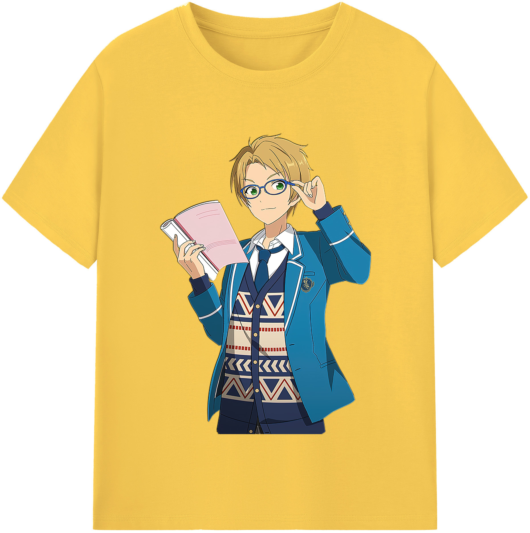 （画像用） あんさんぶるスターズ! Ensemble Stars 綿100％半袖Tシャツ（フロントプリント）