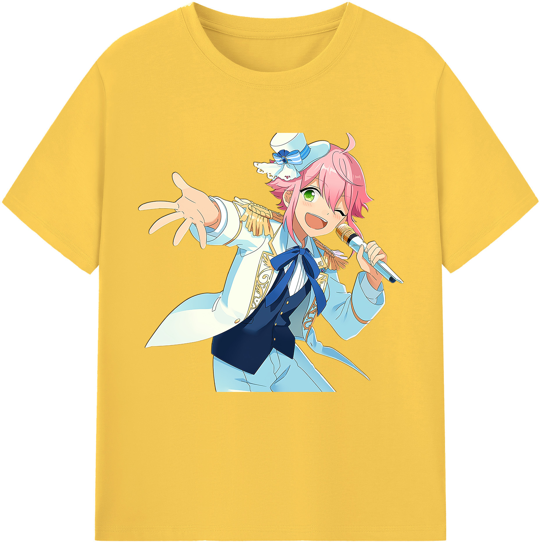 （画像用） あんさんぶるスターズ! Ensemble Stars 綿100％半袖Tシャツ（フロントプリント）