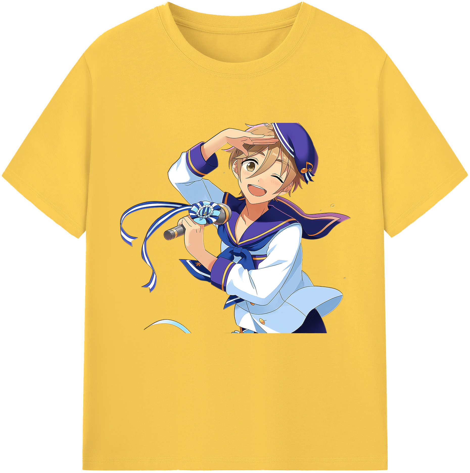 （画像用） あんさんぶるスターズ! Ensemble Stars 綿100％半袖Tシャツ（フロントプリント）