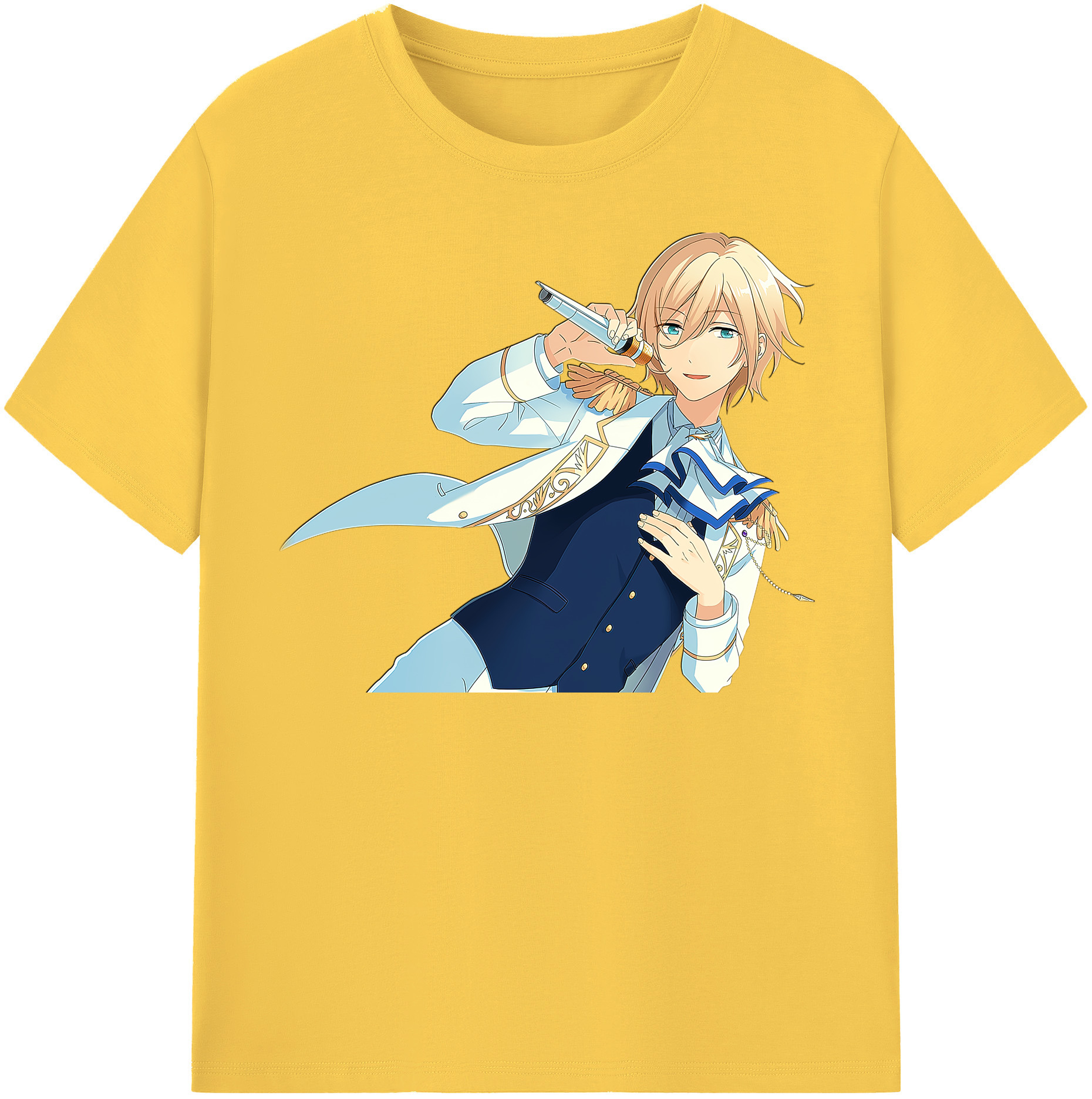 （画像用） あんさんぶるスターズ! Ensemble Stars 綿100％半袖Tシャツ（フロントプリント）