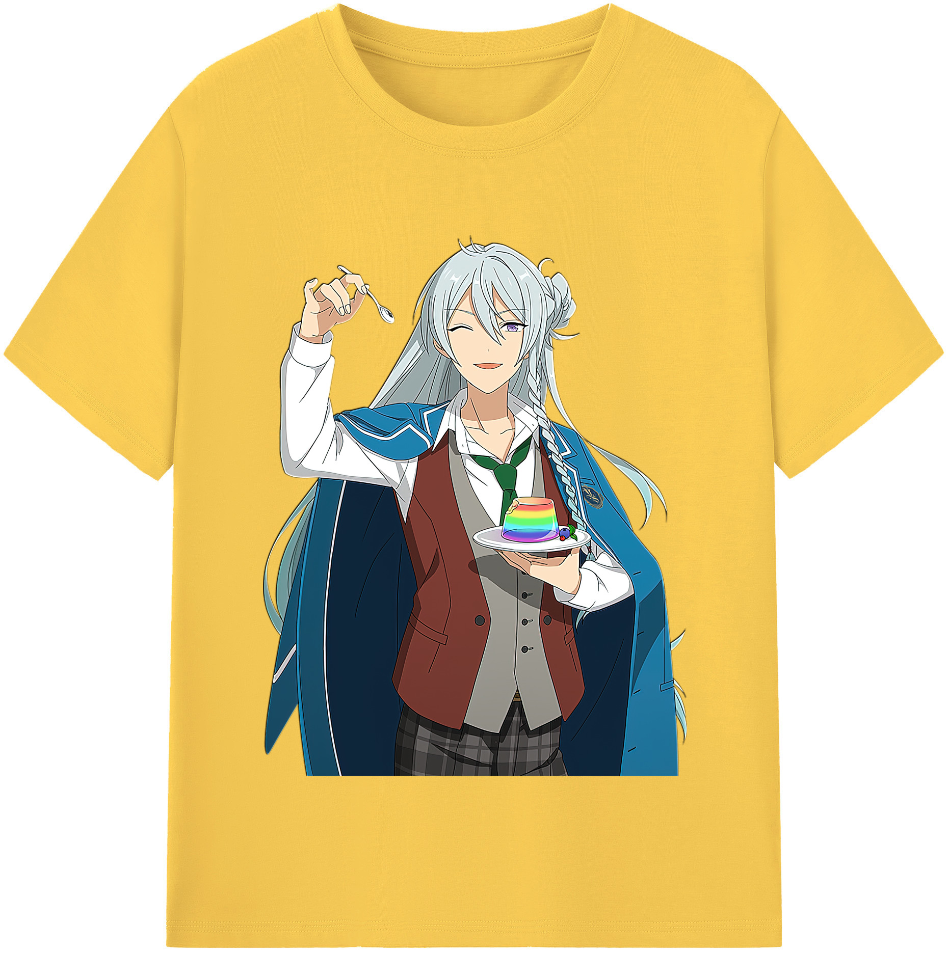 （画像用） あんさんぶるスターズ! Ensemble Stars 綿100％半袖Tシャツ（フロントプリント）